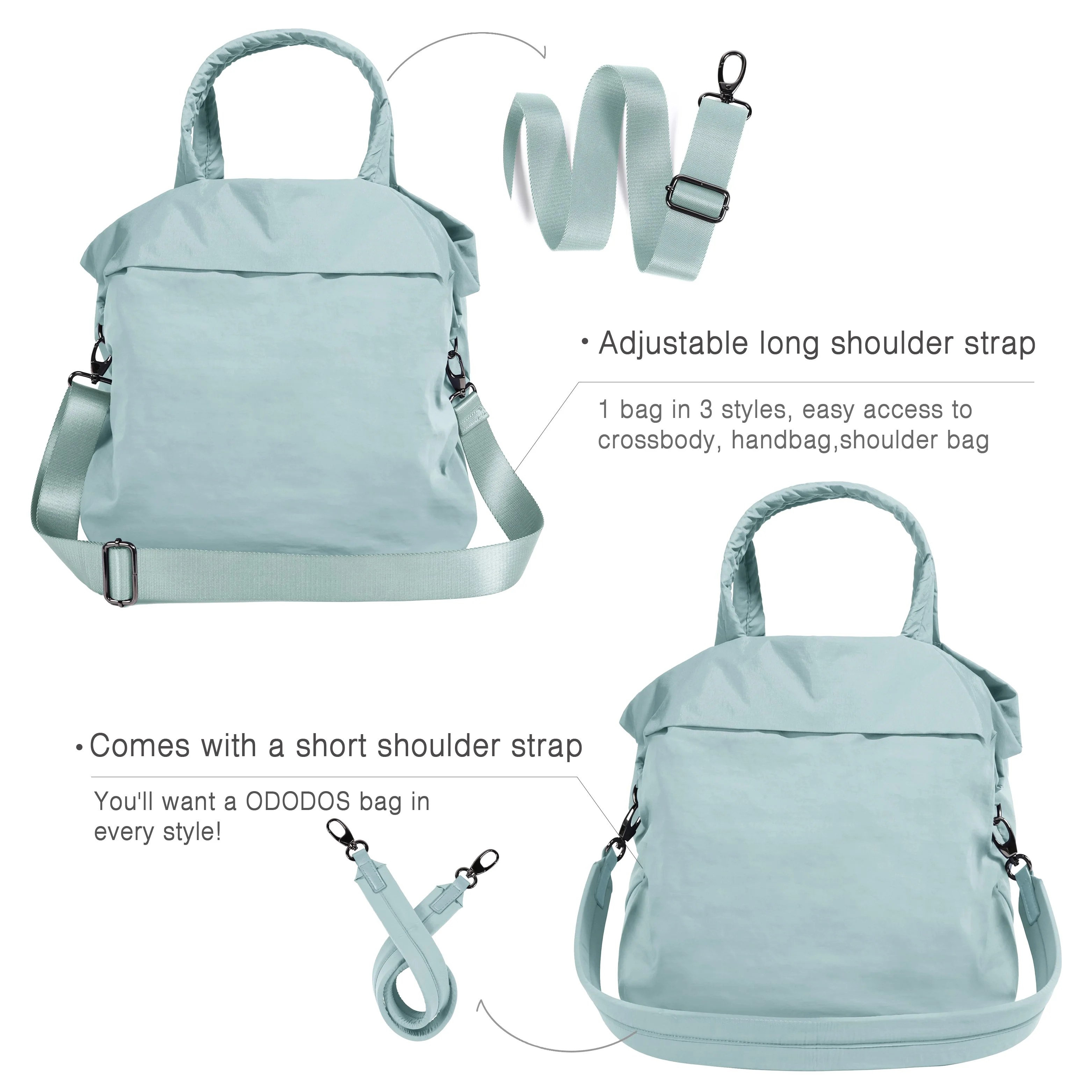 19L Travel Tote with 2 Straps - Image 27