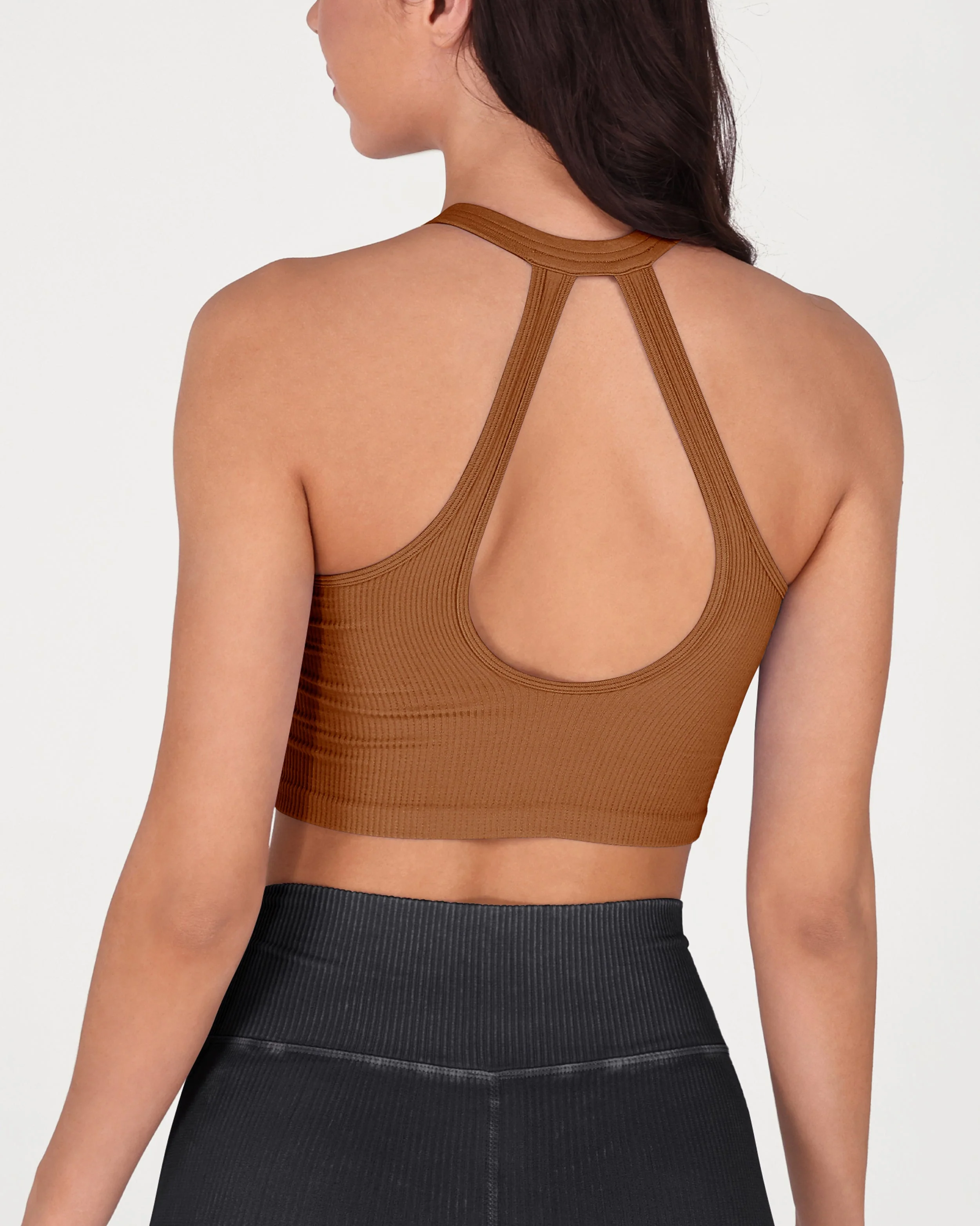 2-Pack Seamless Henley Crop Tops - Image 15