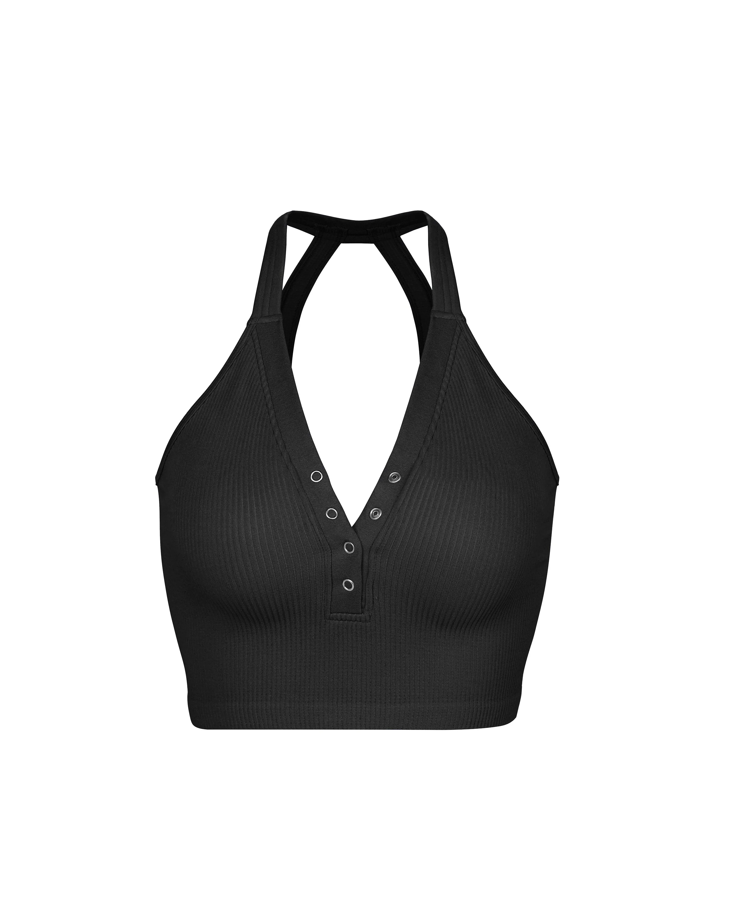2-Pack Seamless Henley Crop Tops - Image 16