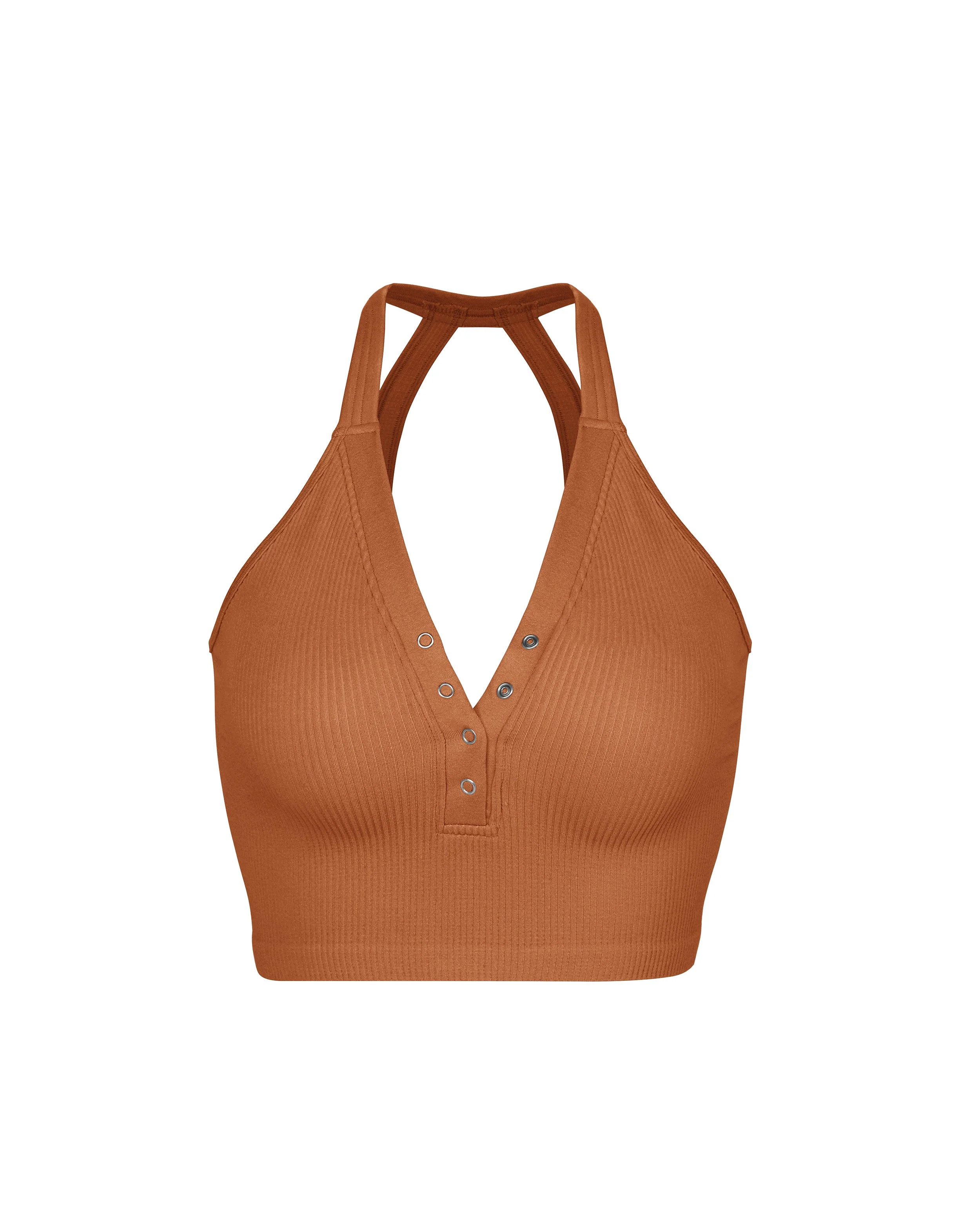 2-Pack Seamless Henley Crop Tops - Image 17