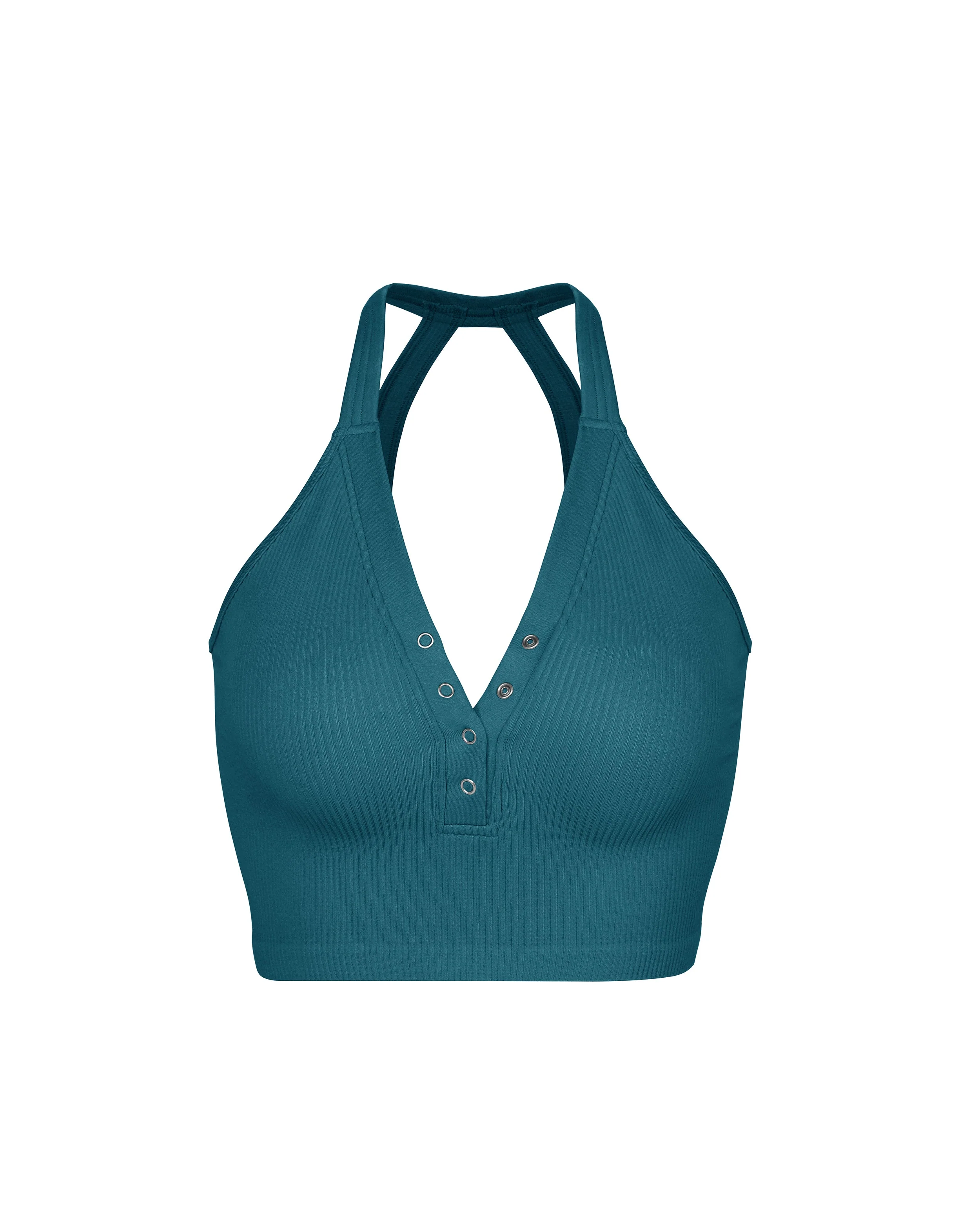 2-Pack Seamless Henley Crop Tops - Image 24