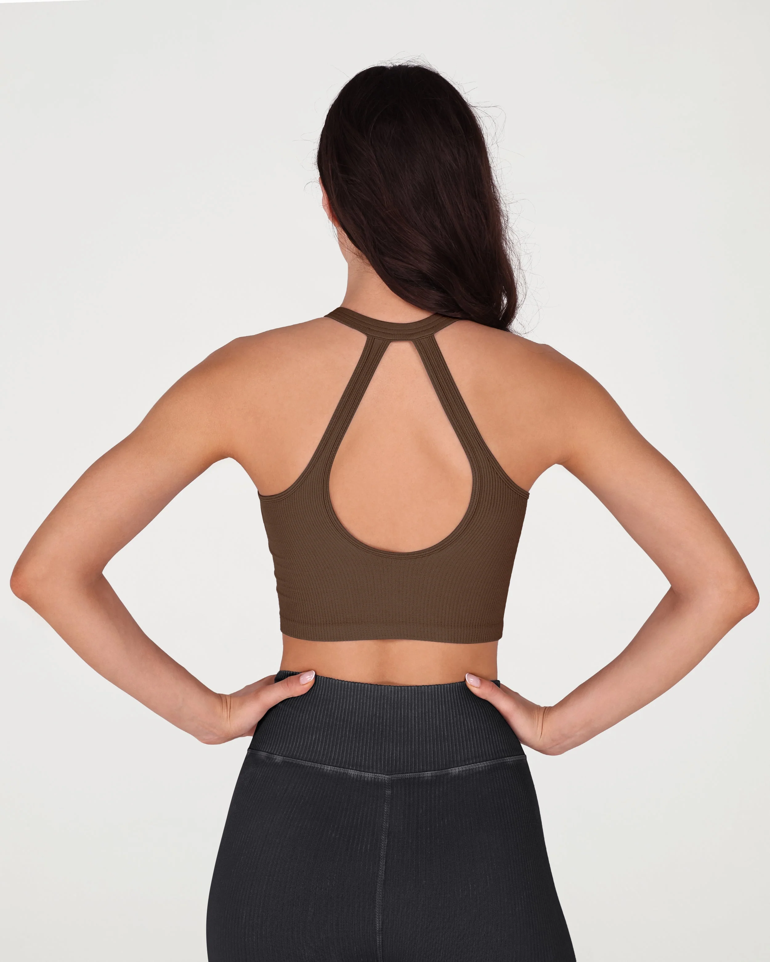 2-Pack Seamless Henley Crop Tops - Image 6