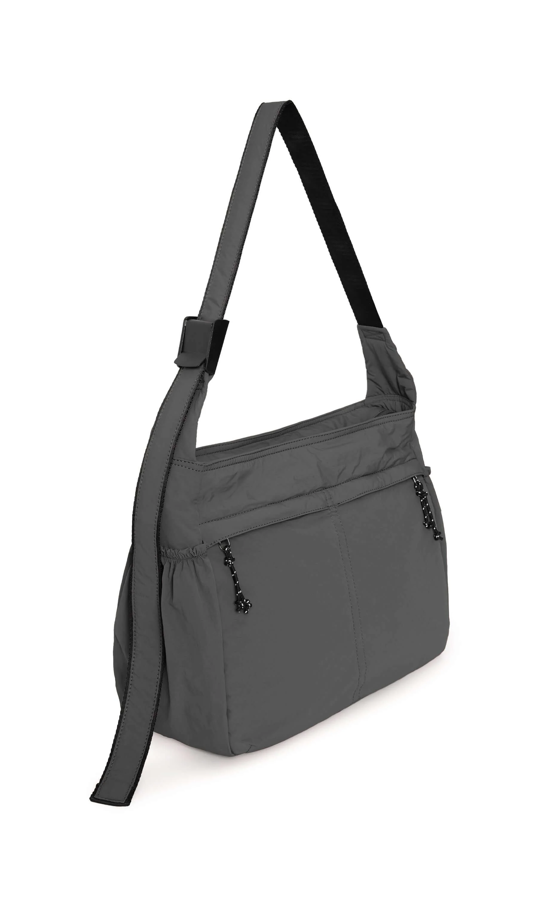 20L Crossbody Large Capacity Lightweight Hobo Shoulder Sling Bag - Image 21