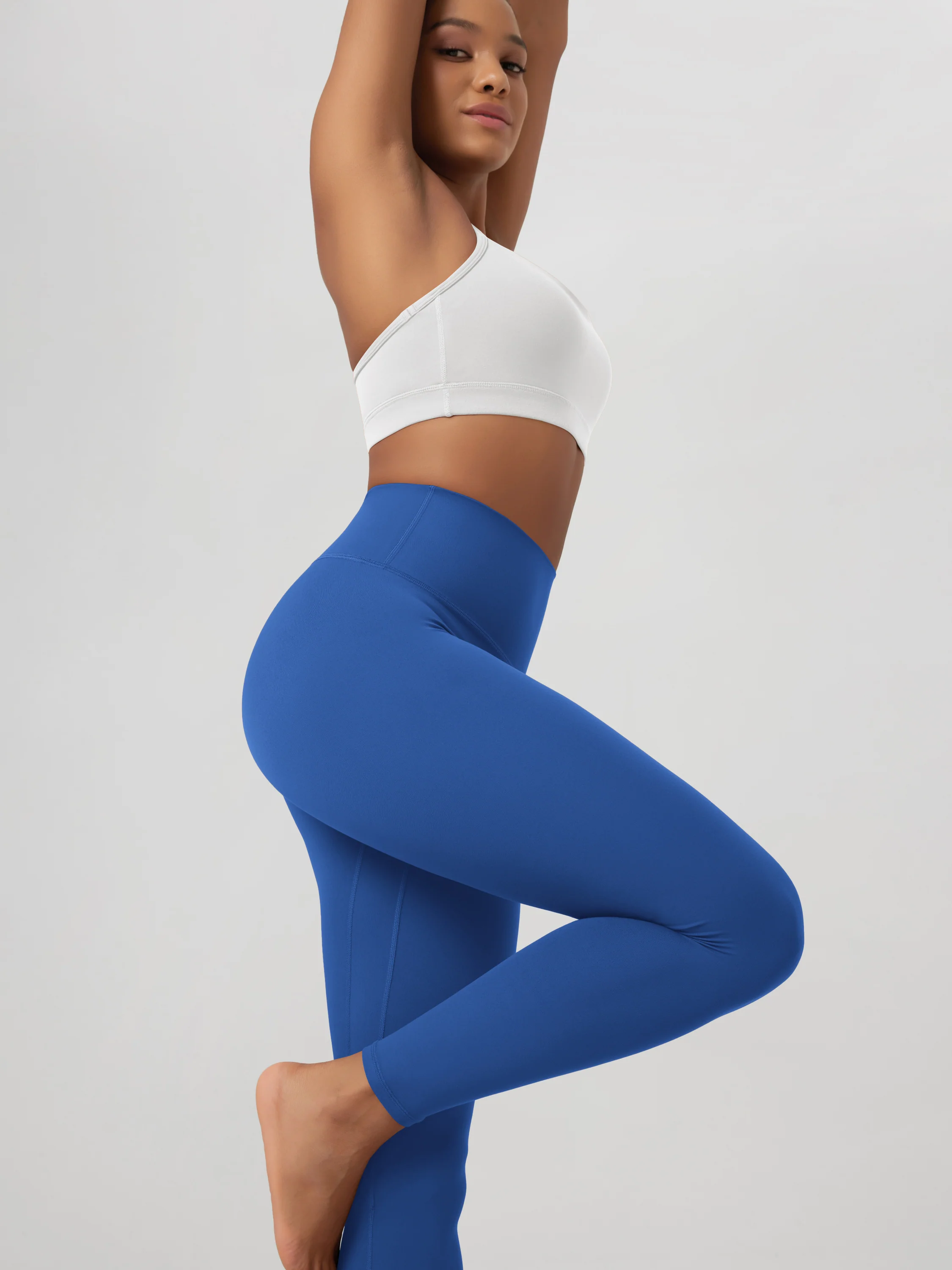 25" No Front Seam High Waist Yoga Leggings - Image 47