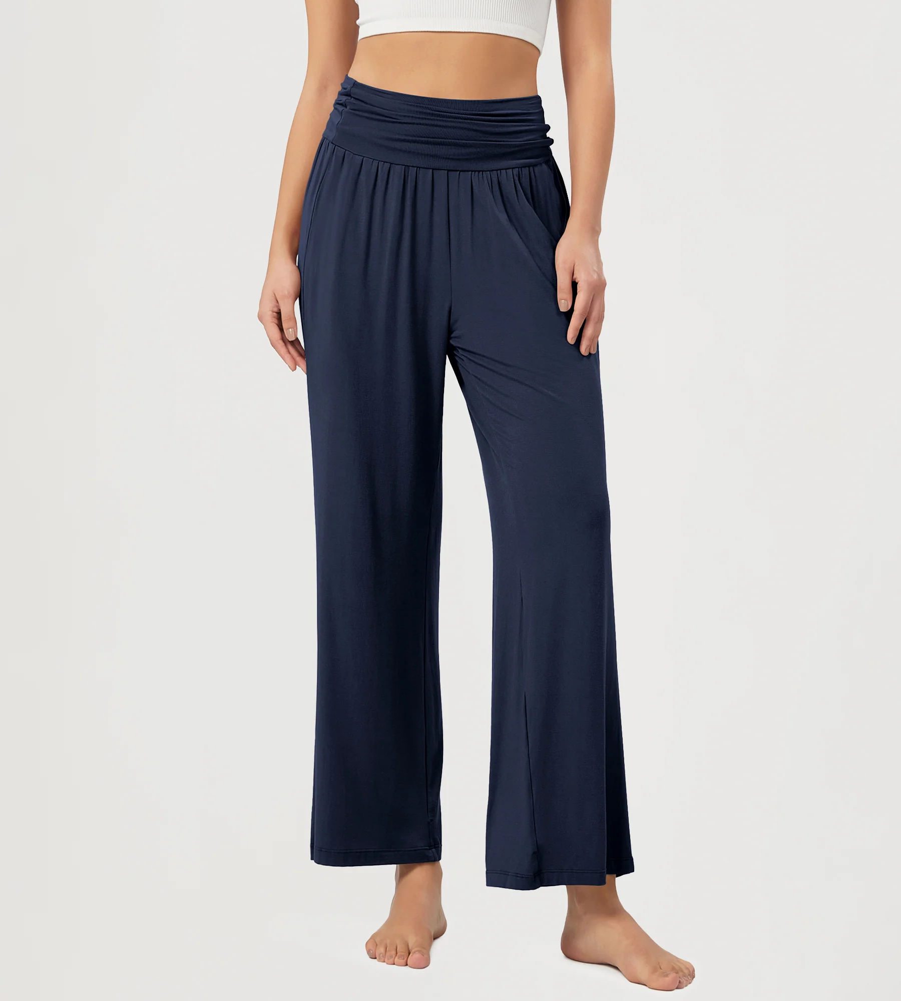 ODODOS 26" Wide Leg Lounge Pants - Image 17