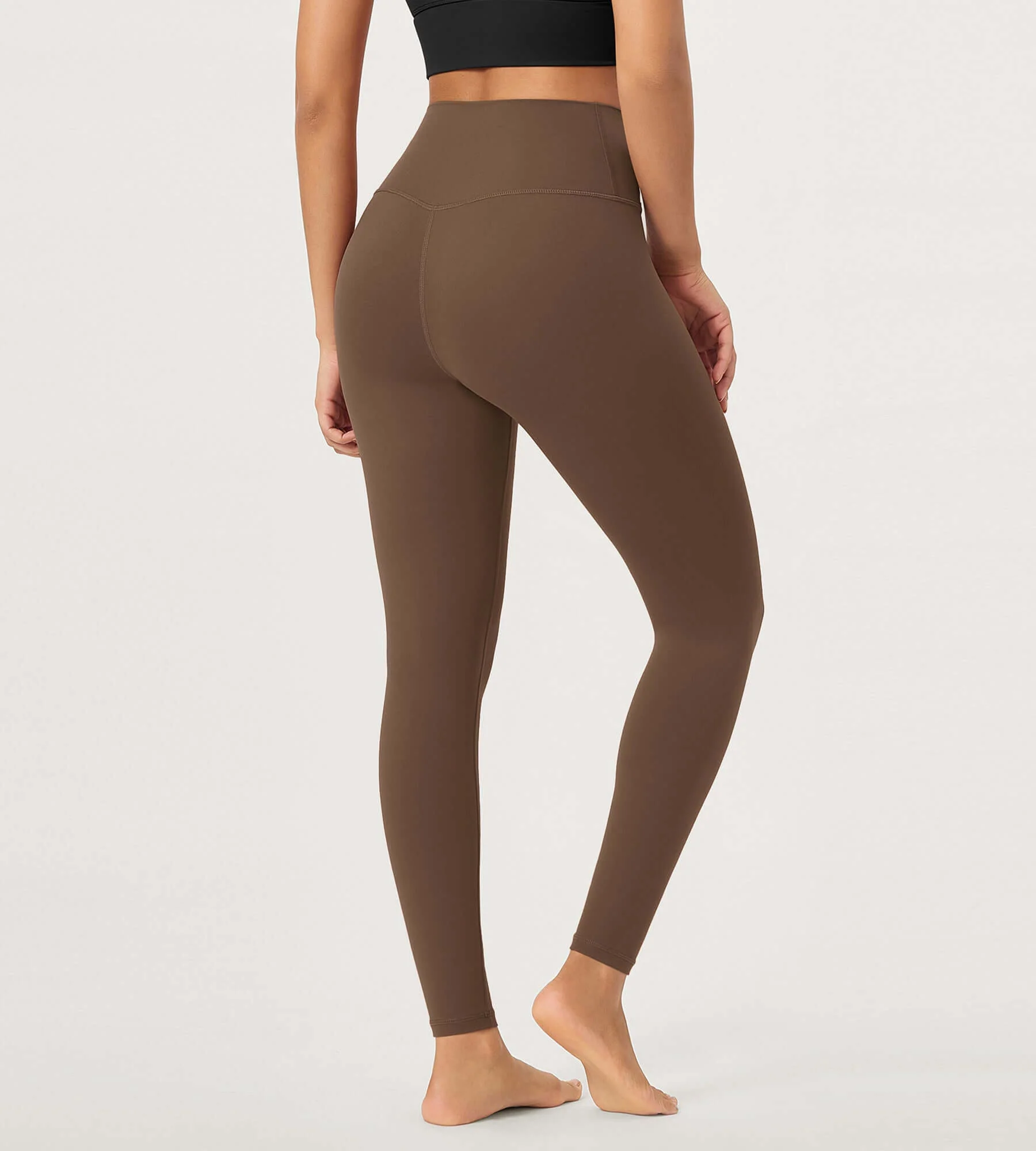 28" Buttery Soft Cross Waist Lounge Yoga Leggings - Image 18