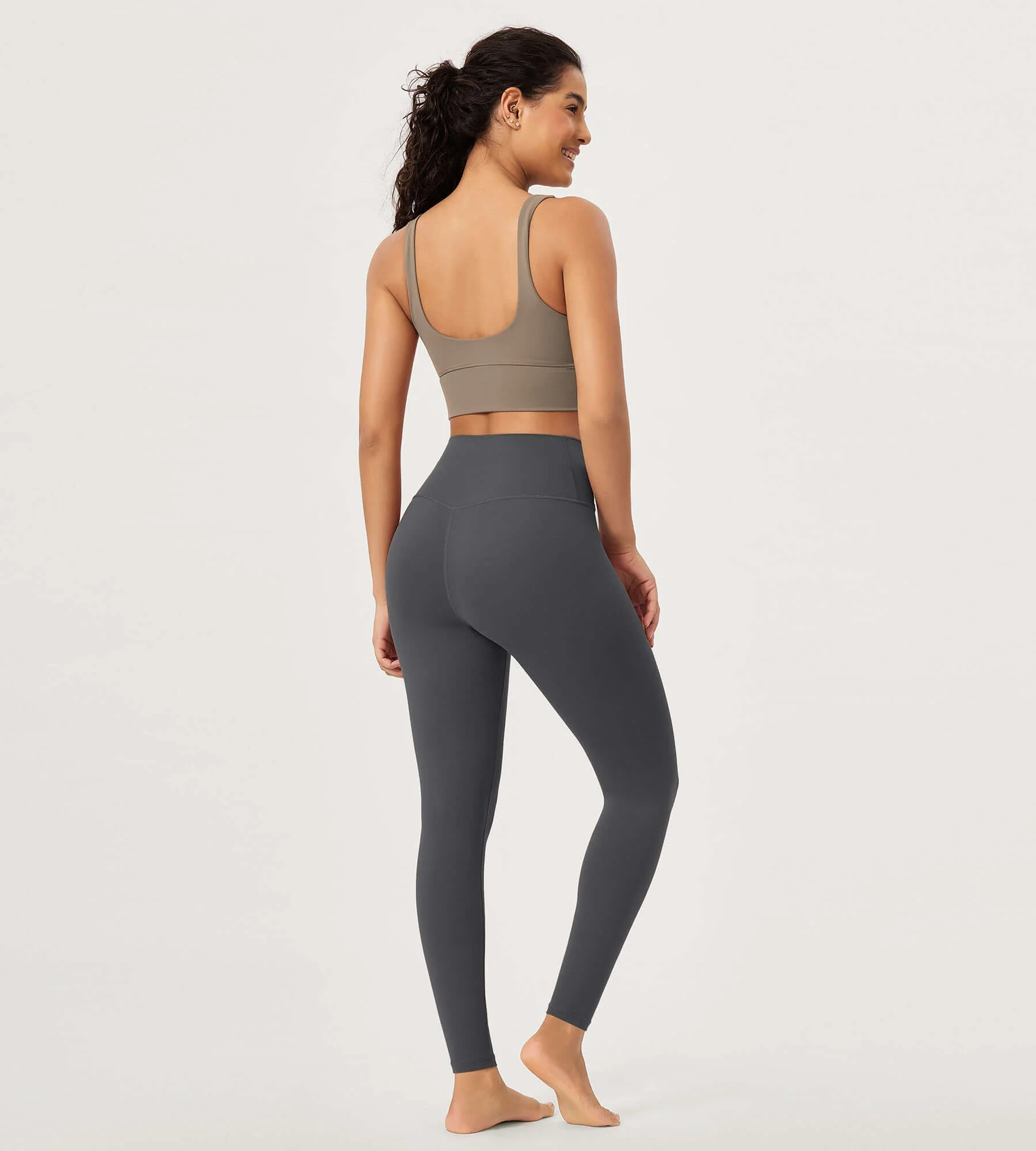 28" Buttery Soft Cross Waist Lounge Yoga Leggings - Image 25