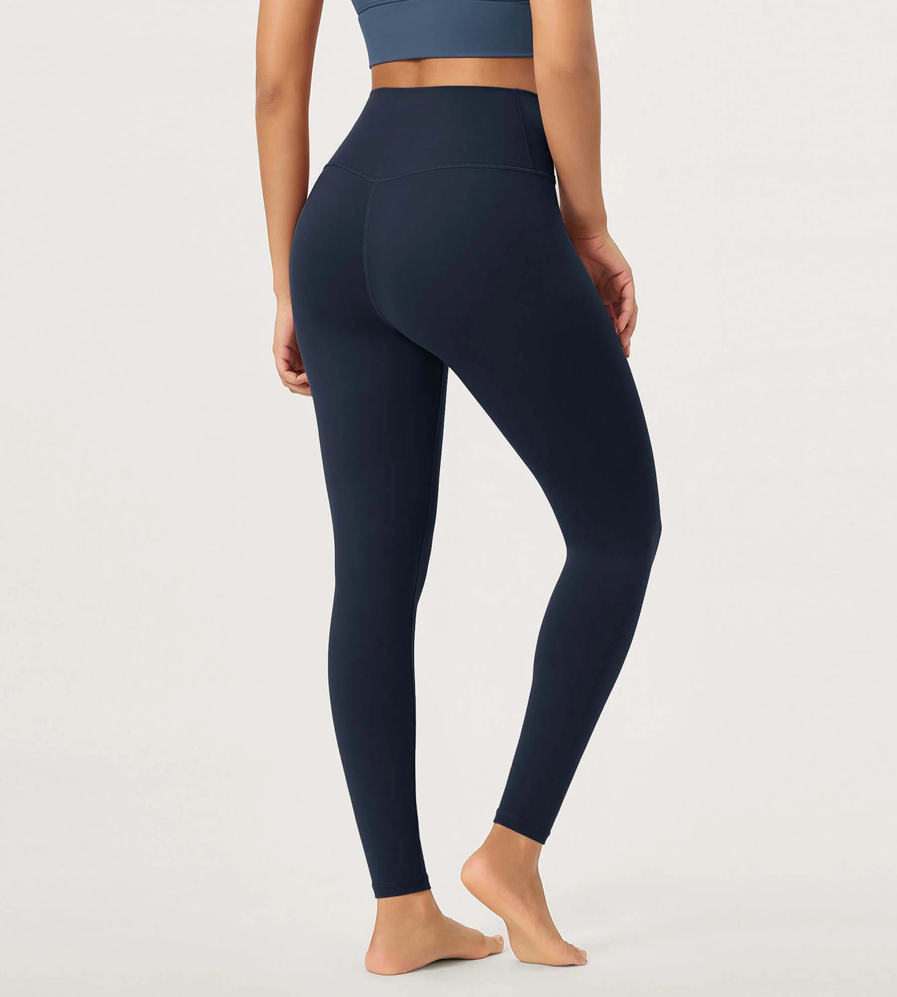 28" Buttery Soft Cross Waist Lounge Yoga Leggings - Image 34