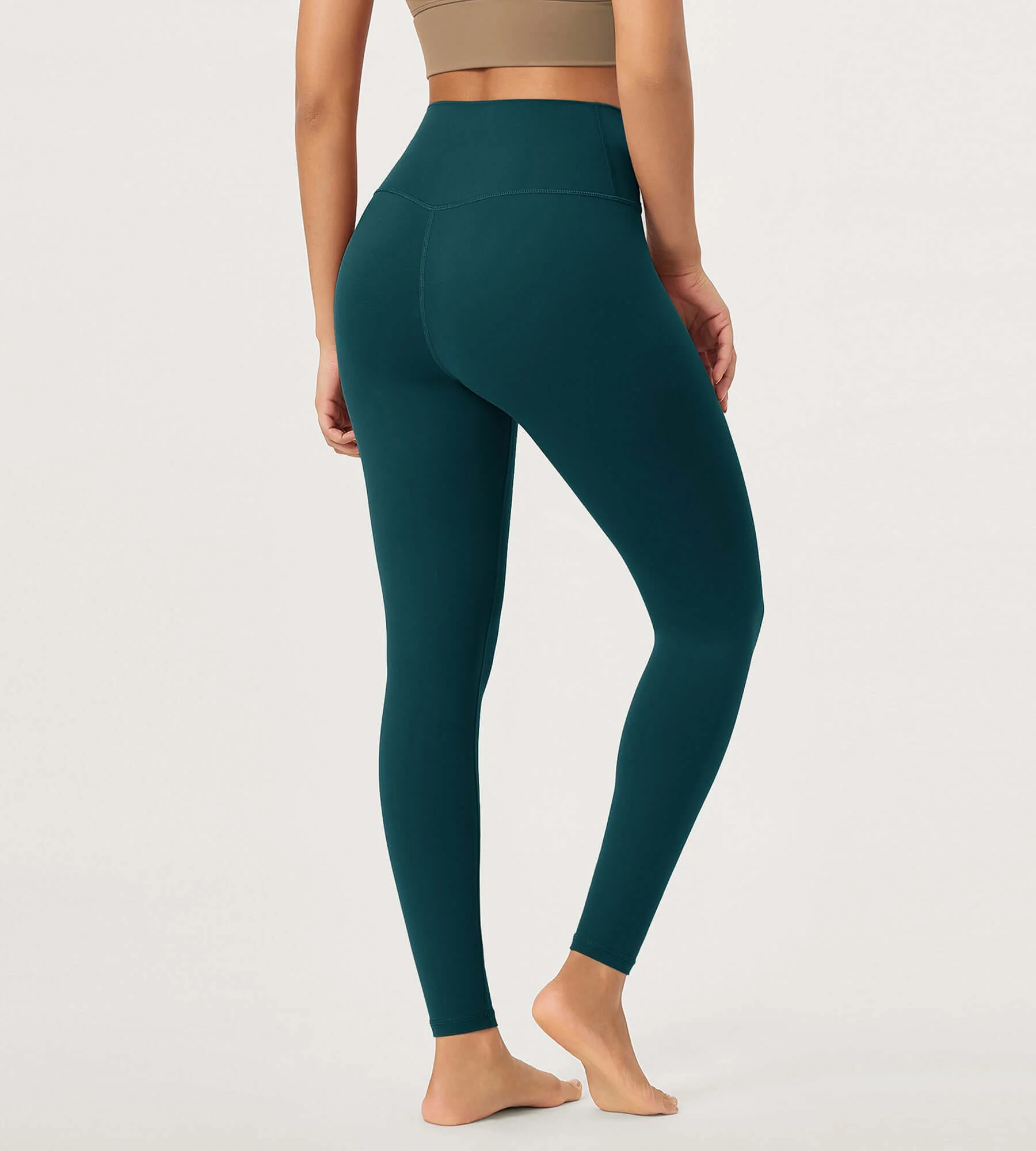 28" Buttery Soft Cross Waist Lounge Yoga Leggings - Image 42