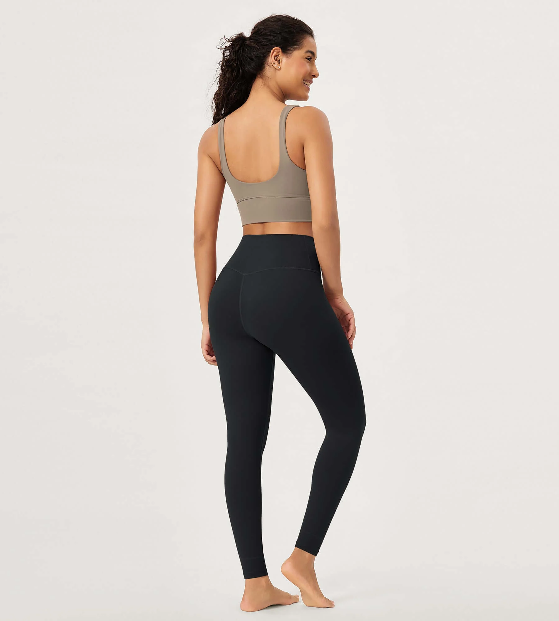 28" Buttery Soft Cross Waist Lounge Yoga Leggings - Image 57