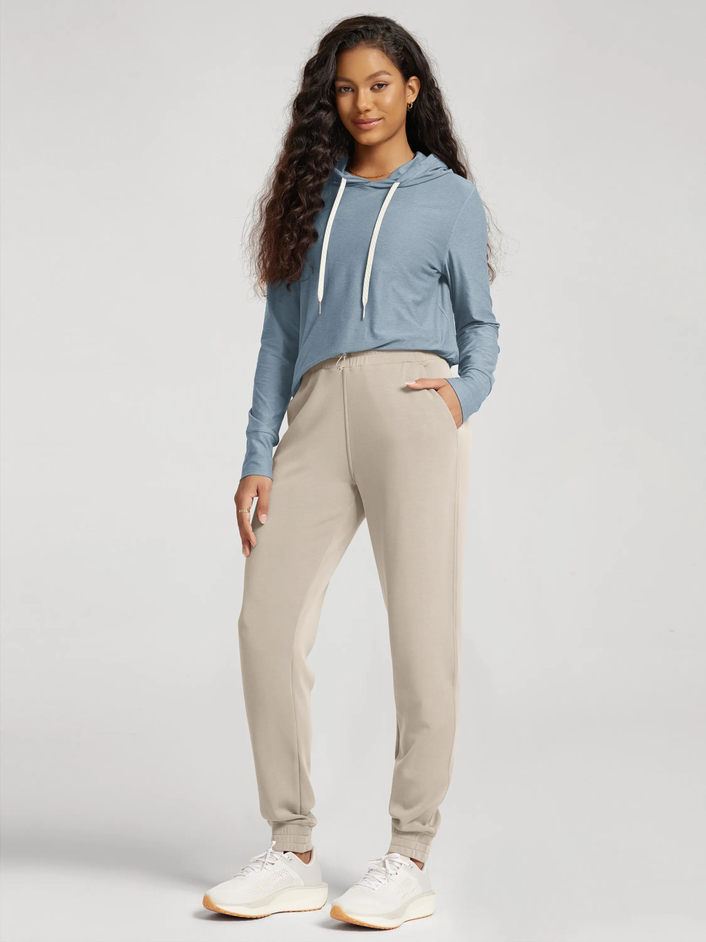 28" Modal Soft Joggers with Pockets and Adjustable Shockcord - Image 58