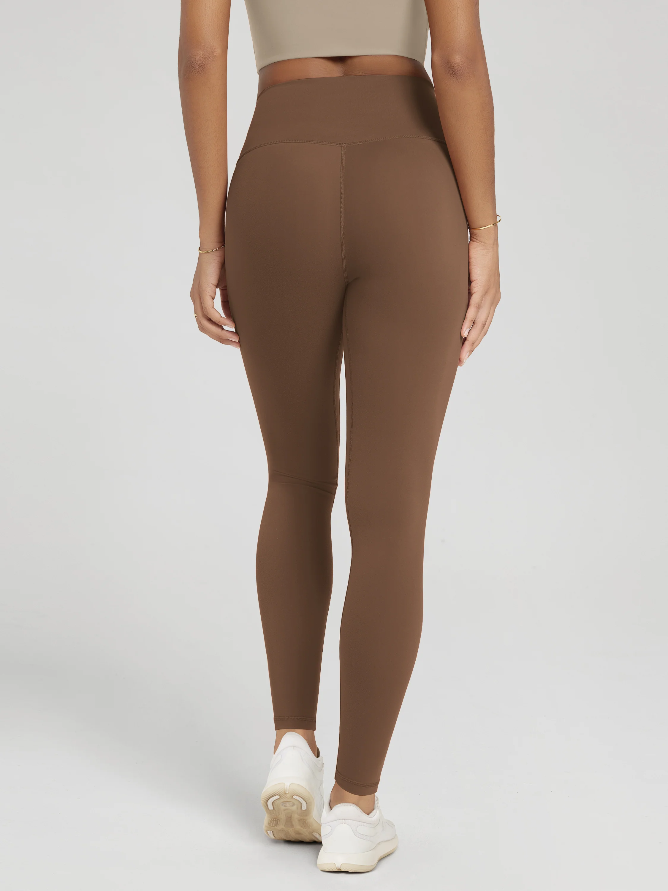 28" No Front Seam High Waist Yoga Leggings - Image 20