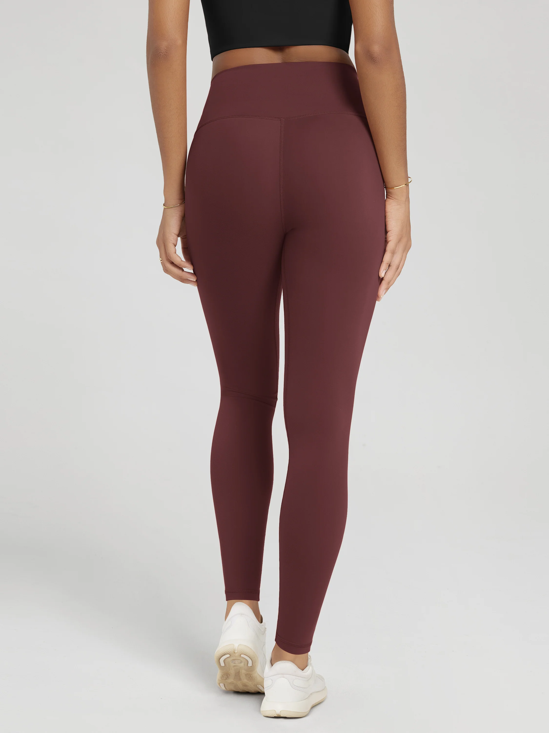 28" No Front Seam High Waist Yoga Leggings - Image 25