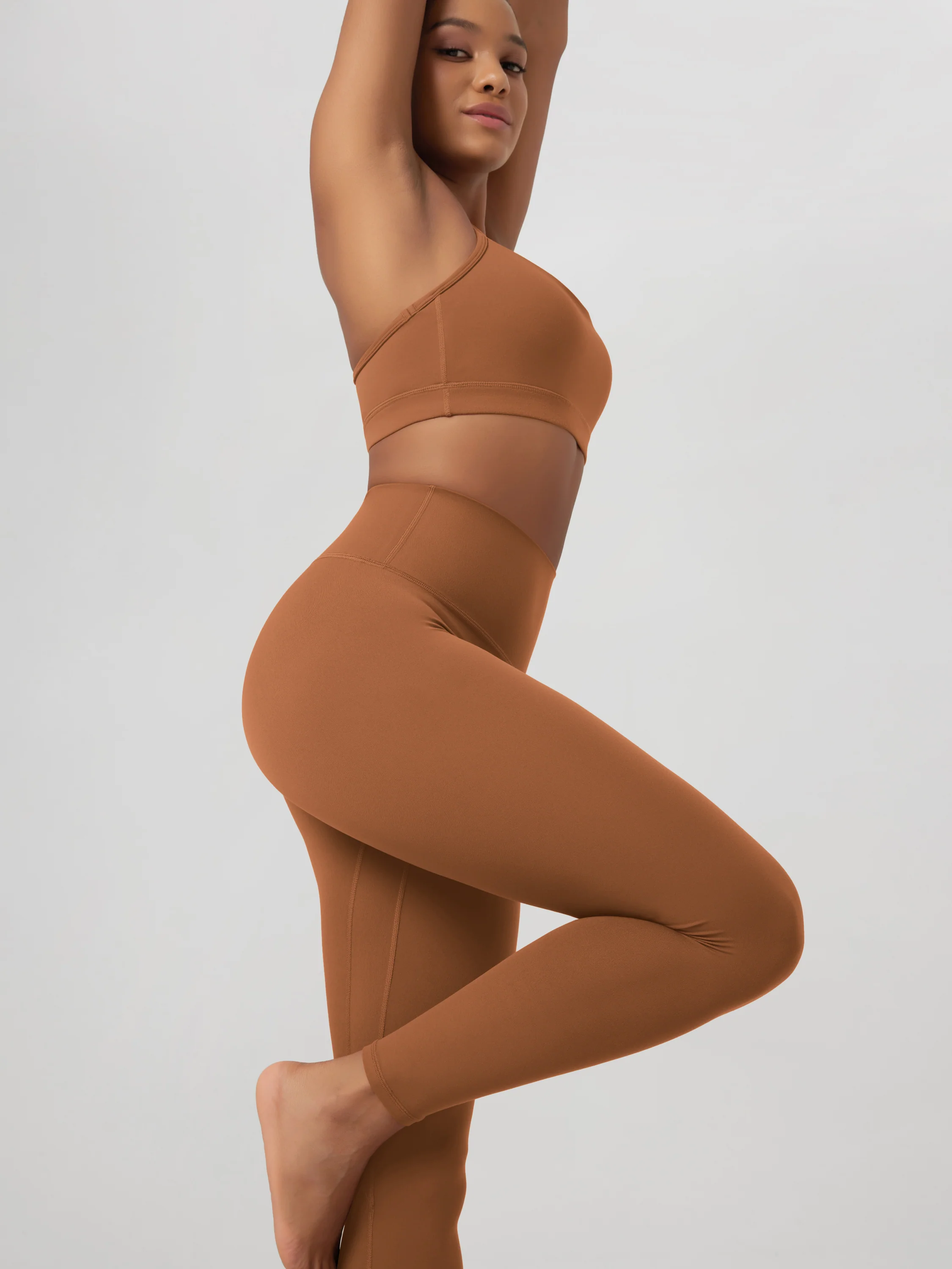28" No Front Seam High Waist Yoga Leggings - Image 27