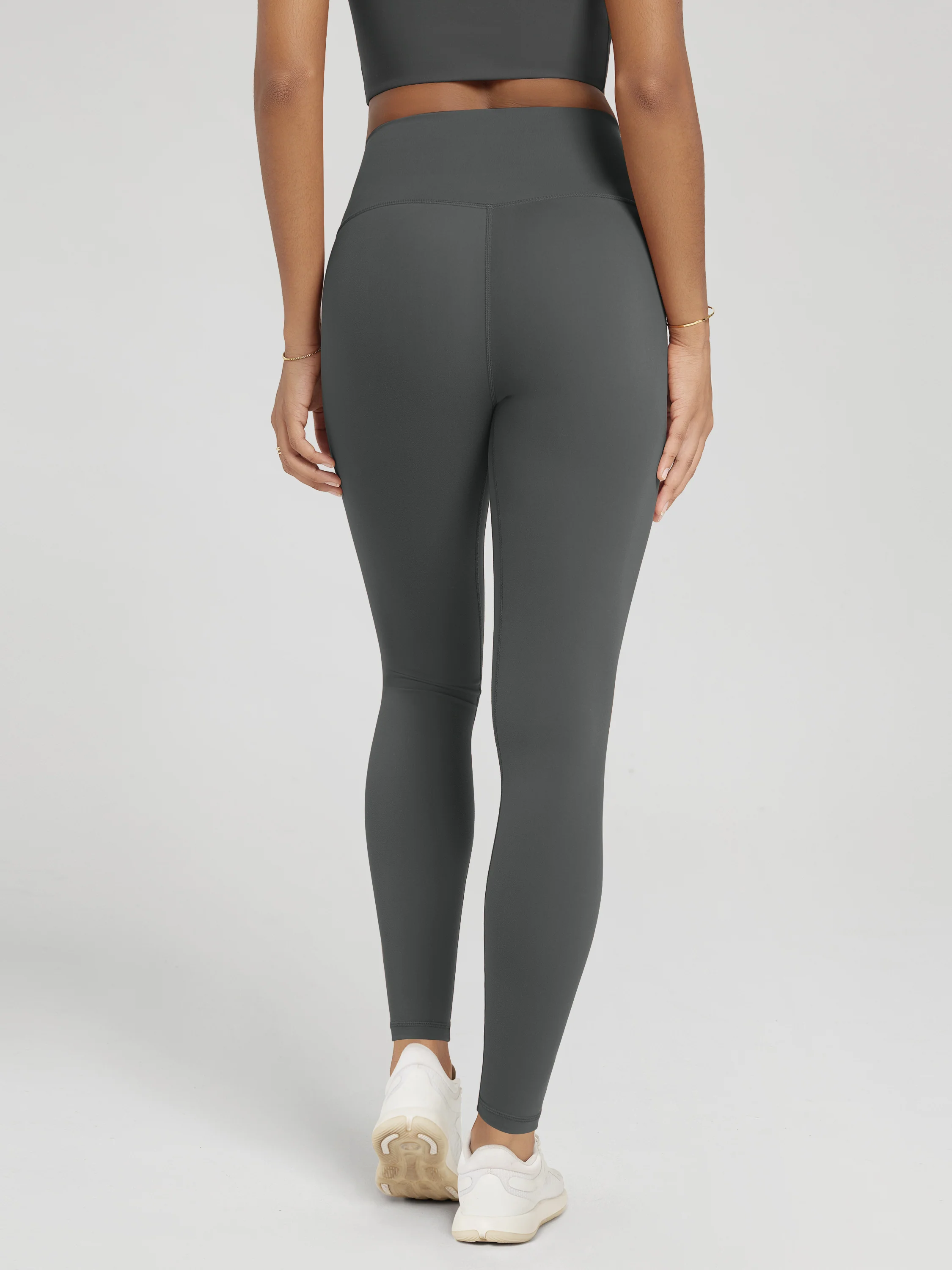 28" No Front Seam High Waist Yoga Leggings - Image 35