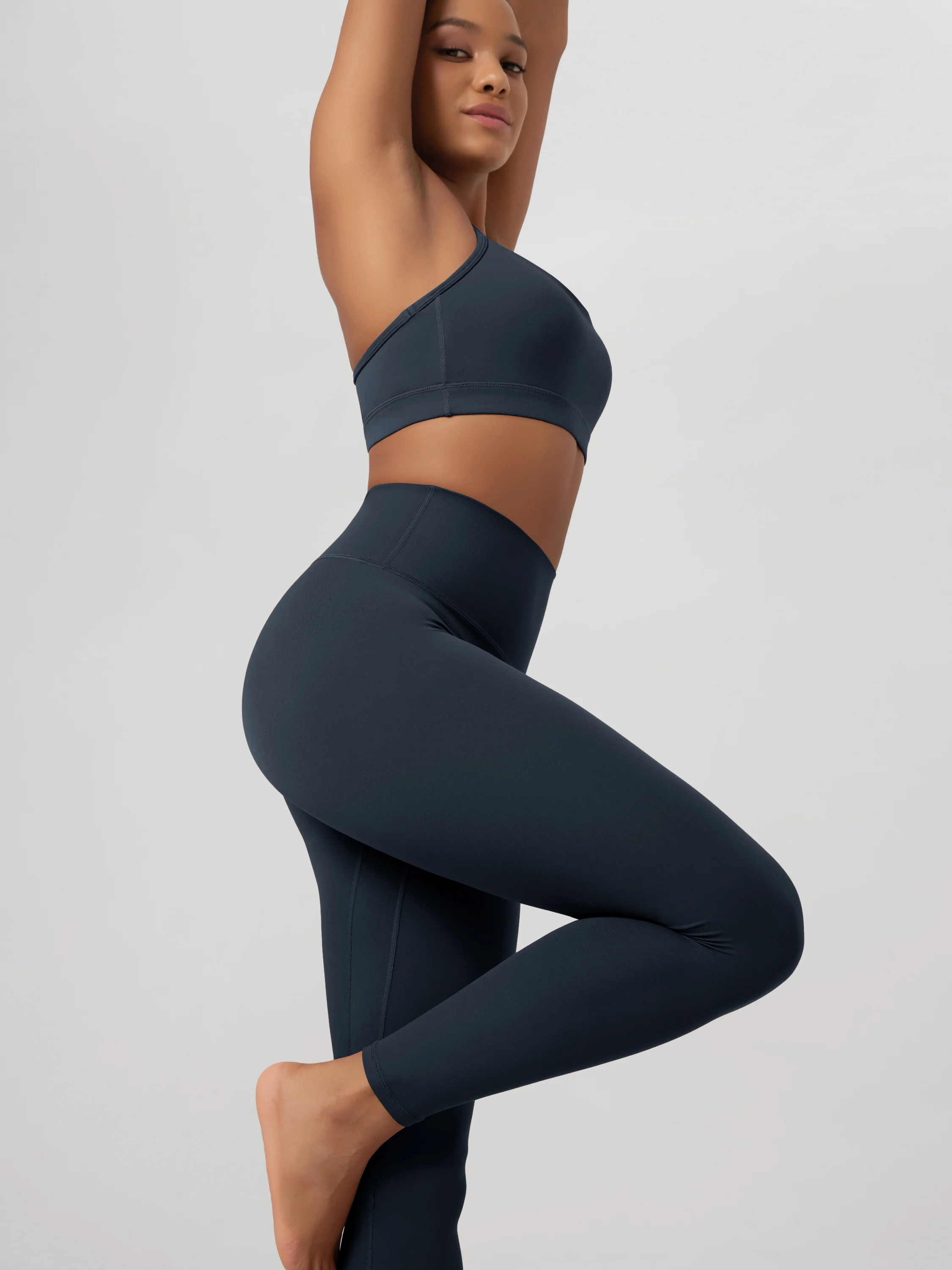 28" No Front Seam High Waist Yoga Leggings - Image 37