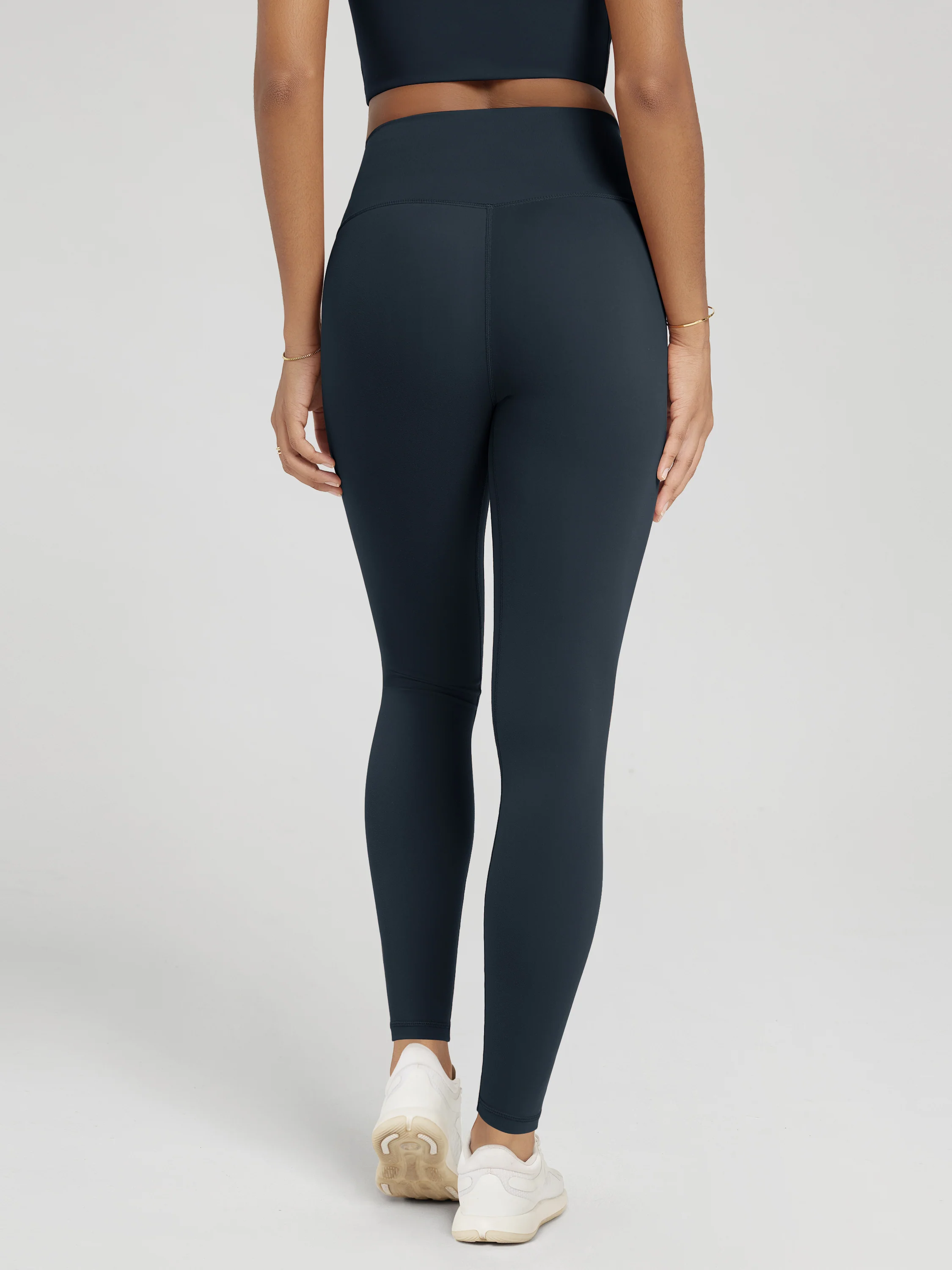 28" No Front Seam High Waist Yoga Leggings - Image 40