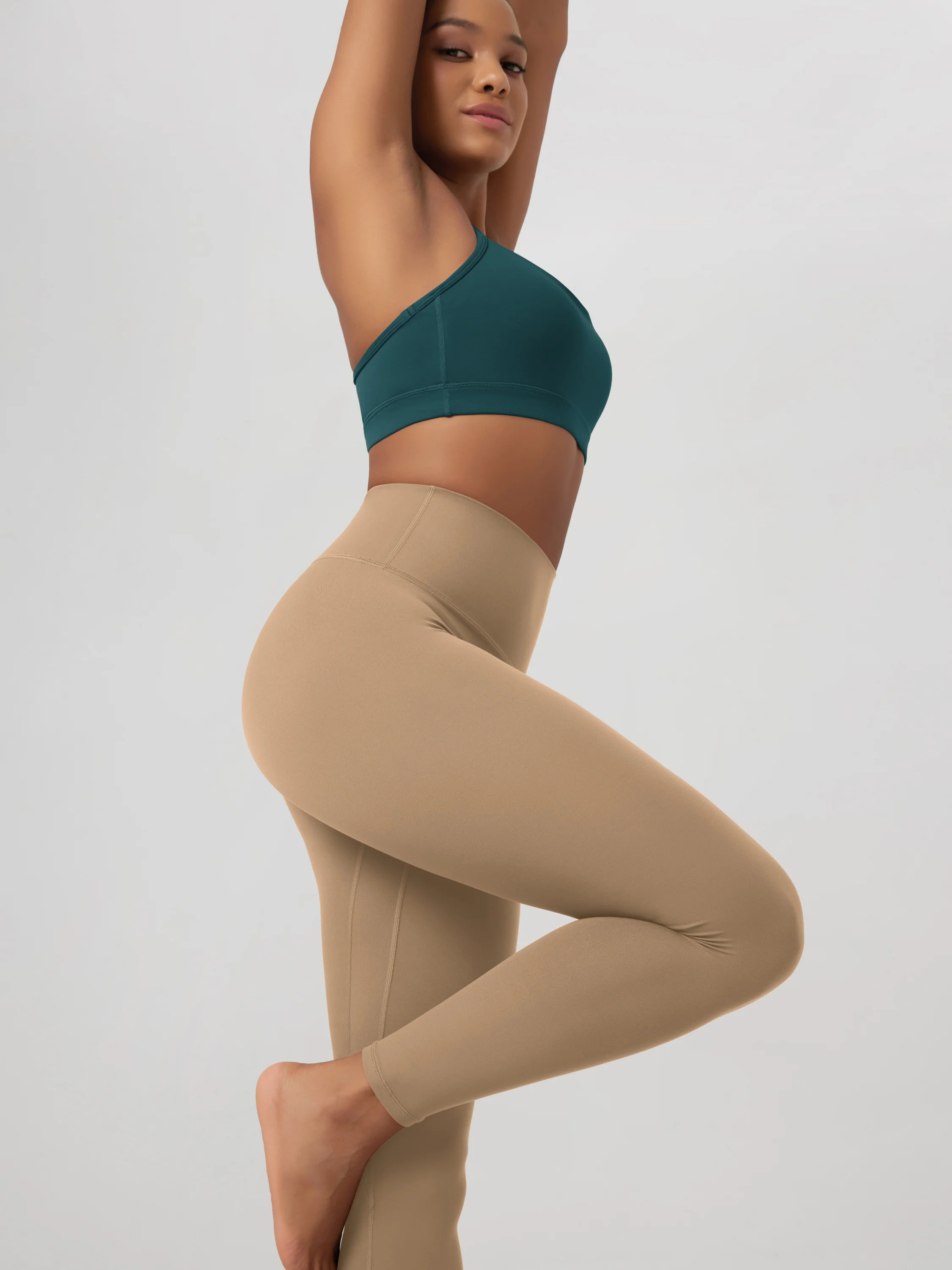 28" No Front Seam High Waist Yoga Leggings - Image 42