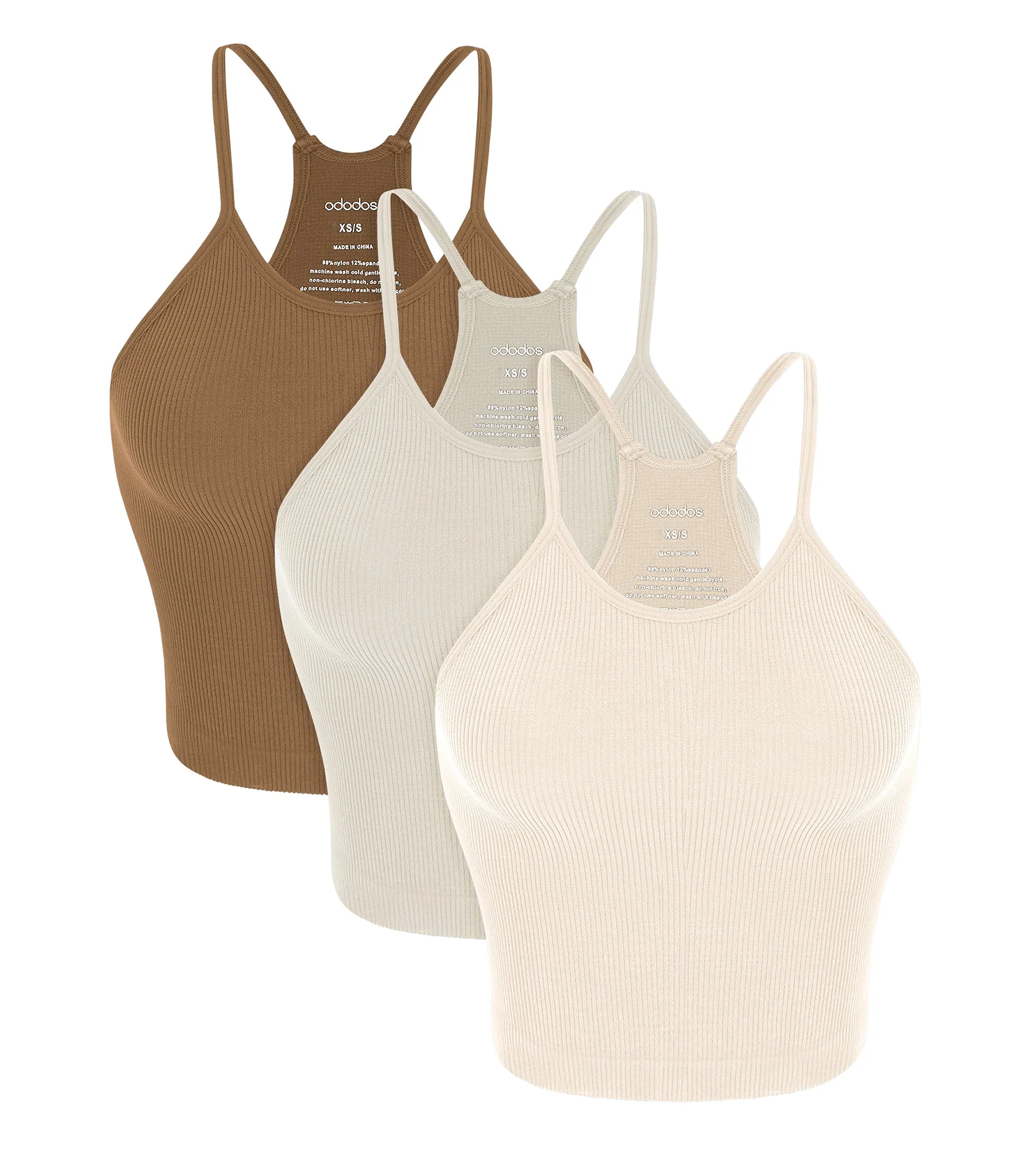 3-Pack Seamless Rib-Knit Camisole - Image 21