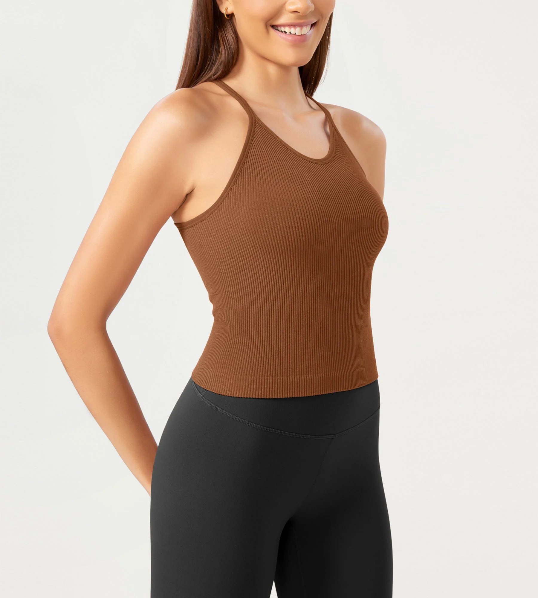 3-Pack Seamless Rib-Knit Camisole - Image 3