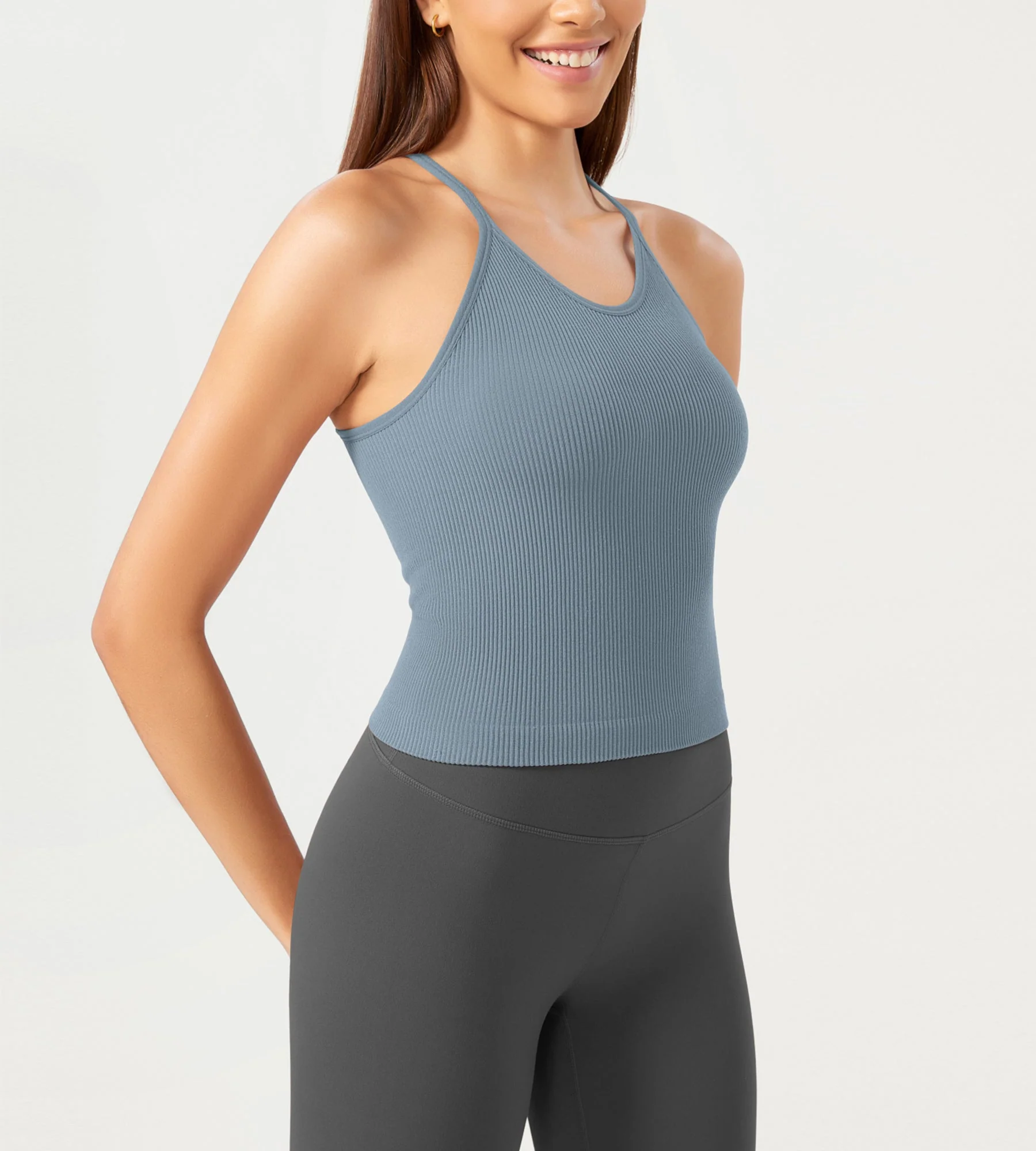 3-Pack Seamless Rib-Knit Camisole - Image 33