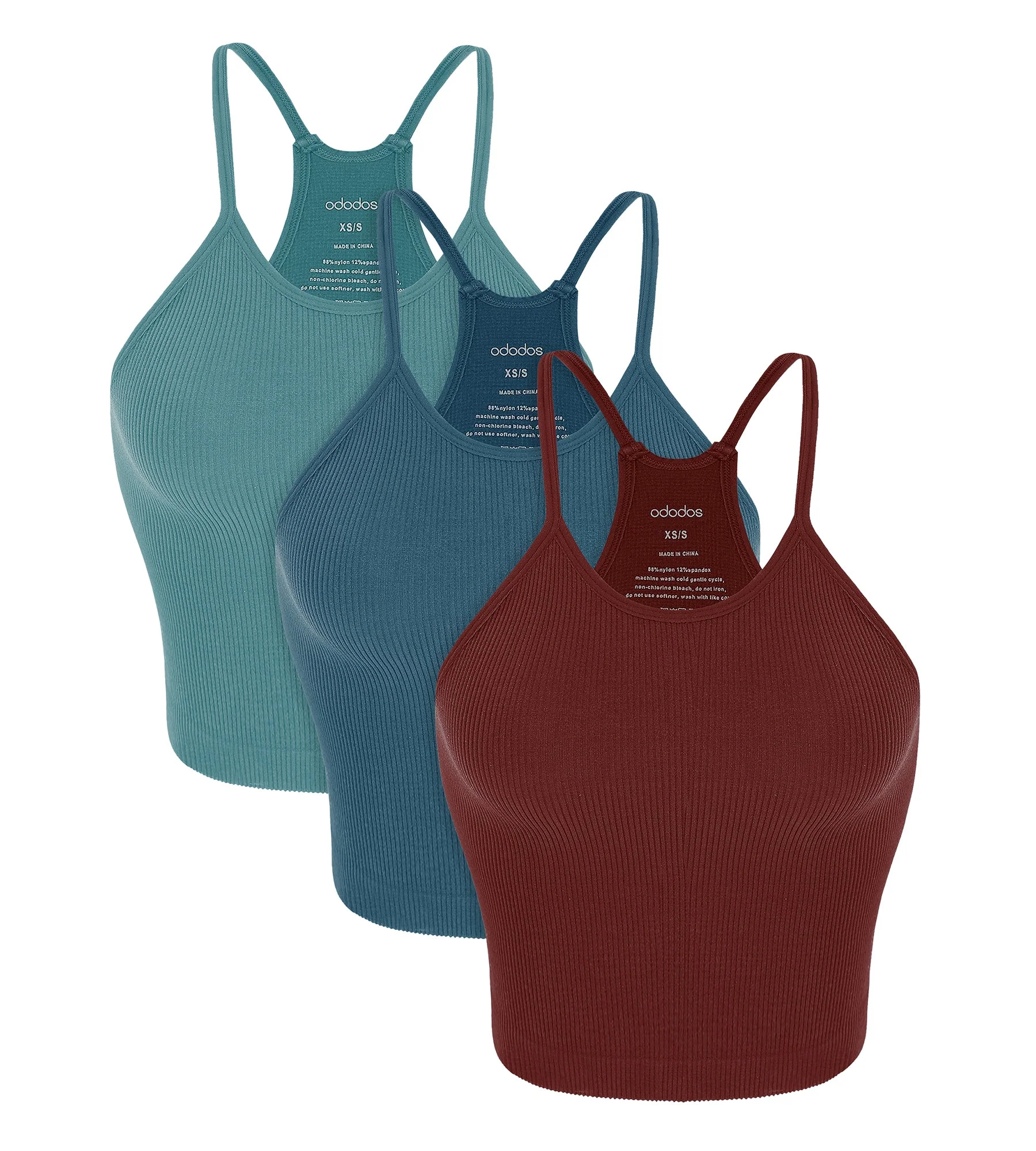 3-Pack Seamless Rib-Knit Camisole - Image 36