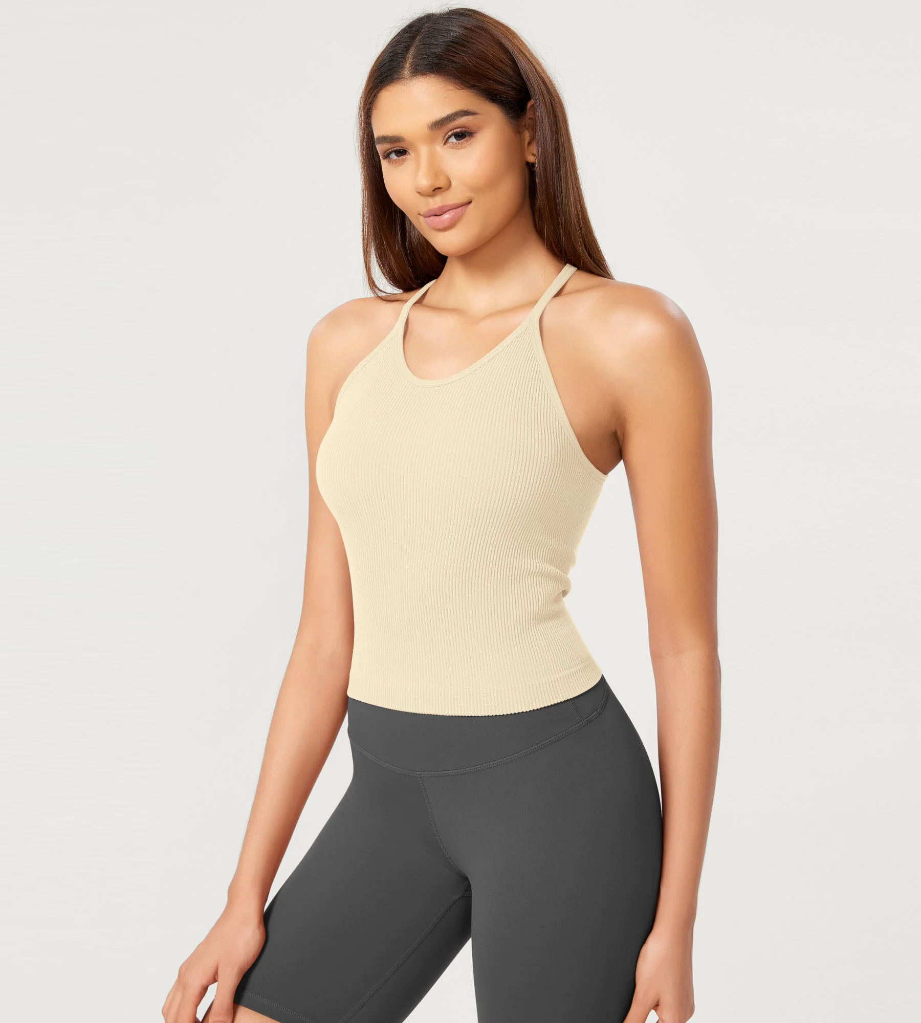 3-Pack Seamless Rib-Knit Camisole - Image 48
