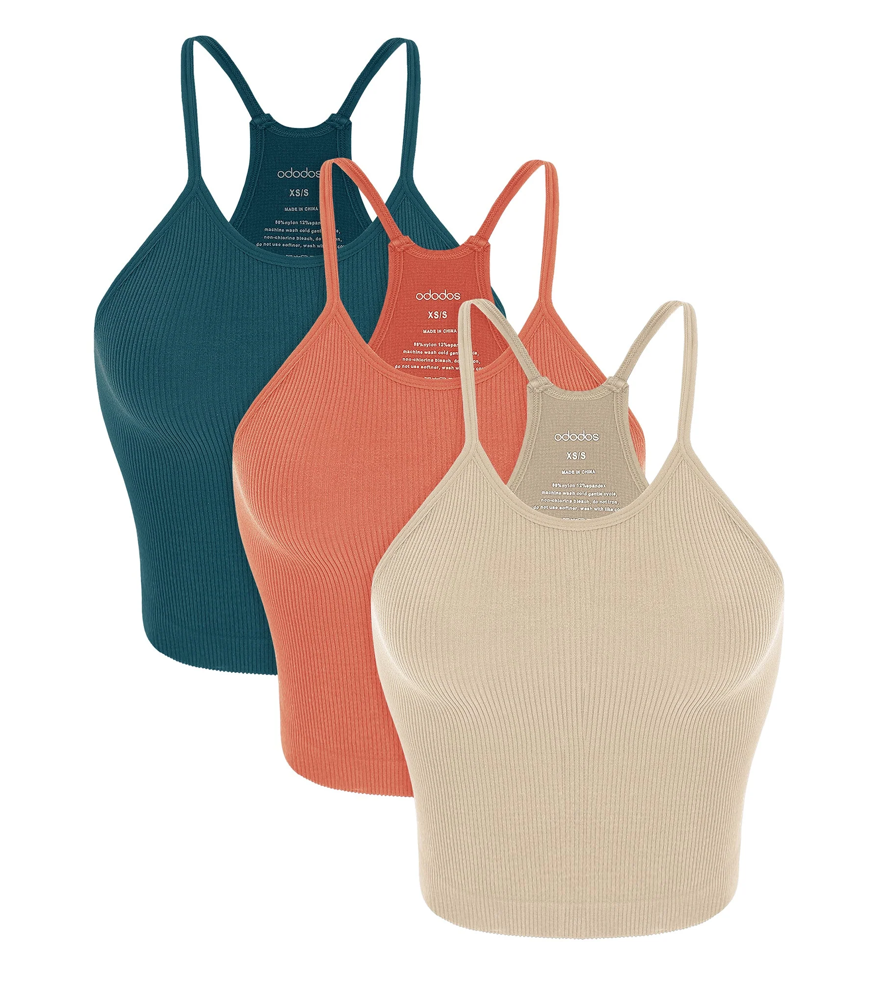 3-Pack Seamless Rib-Knit Camisole - Image 6