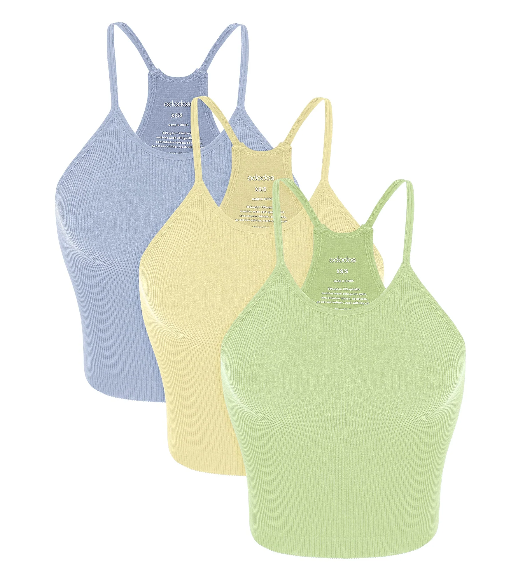 3-Pack Seamless Rib-Knit Camisole - Image 61