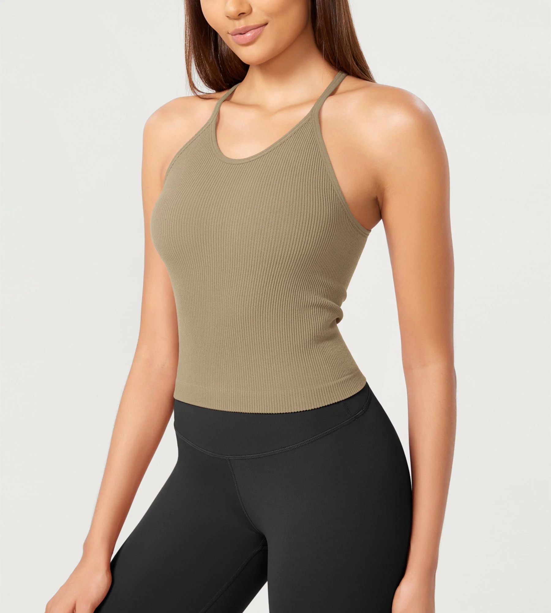 3-Pack Seamless Rib-Knit Camisole - Image 83