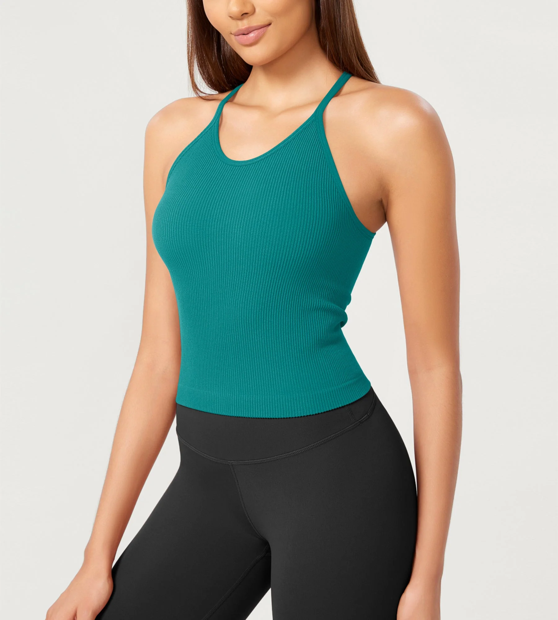 3-Pack Seamless Rib-Knit Camisole - Image 90