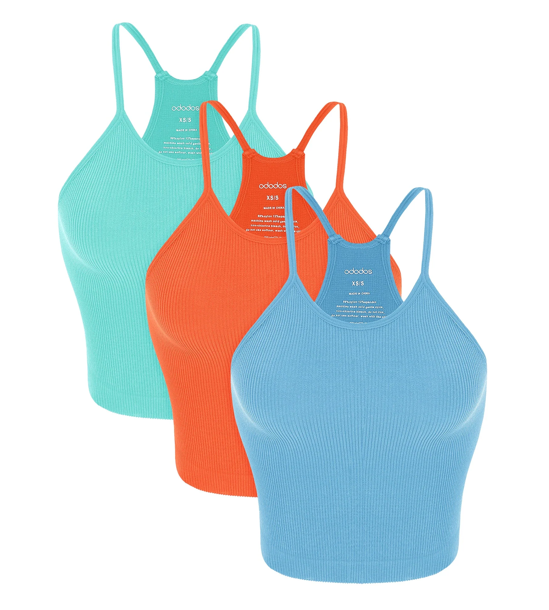 3-Pack Seamless Rib-Knit Camisole - Image 96