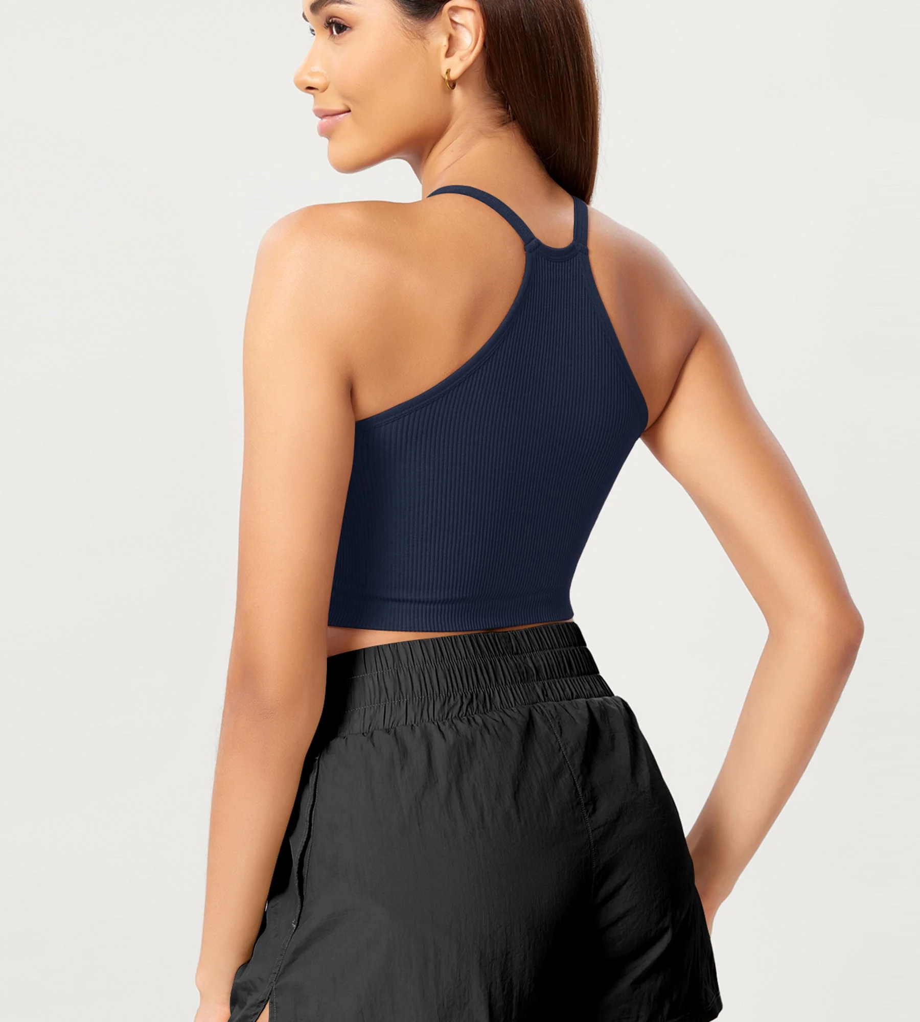 3-Pack Seamless Ribbed Crop Camisole - Image 19