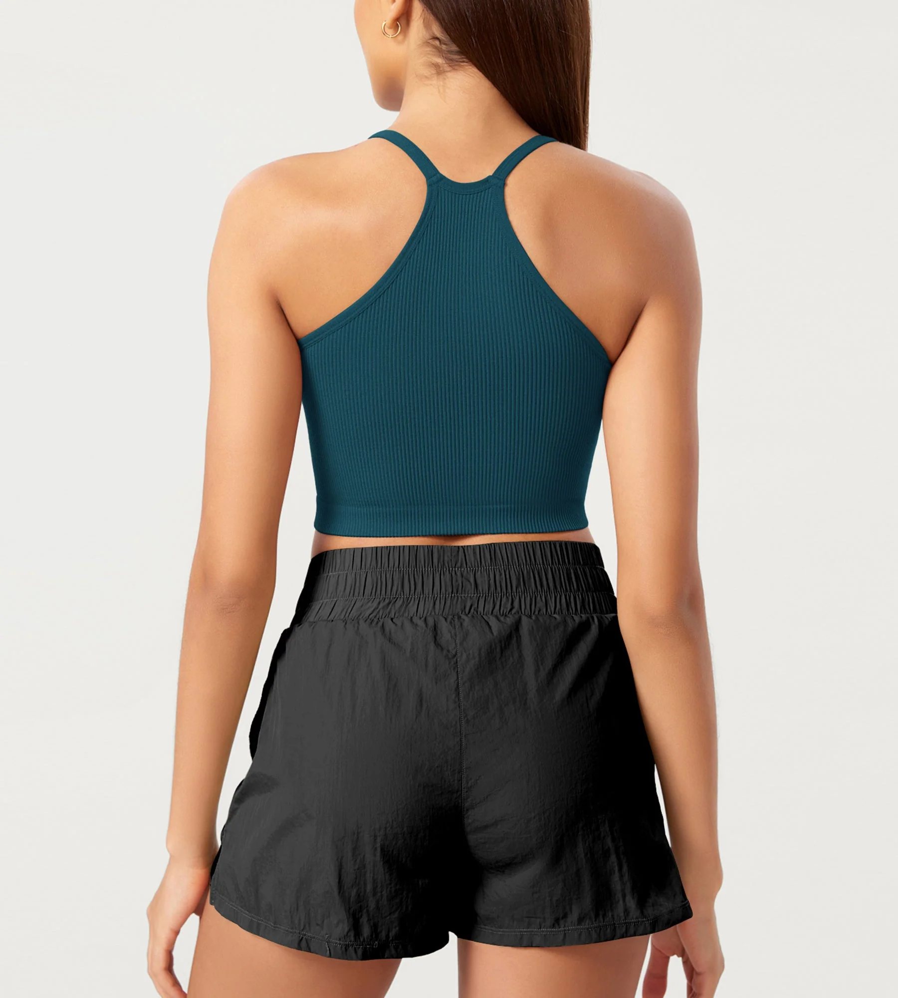 3-Pack Seamless Ribbed Crop Camisole - Image 4