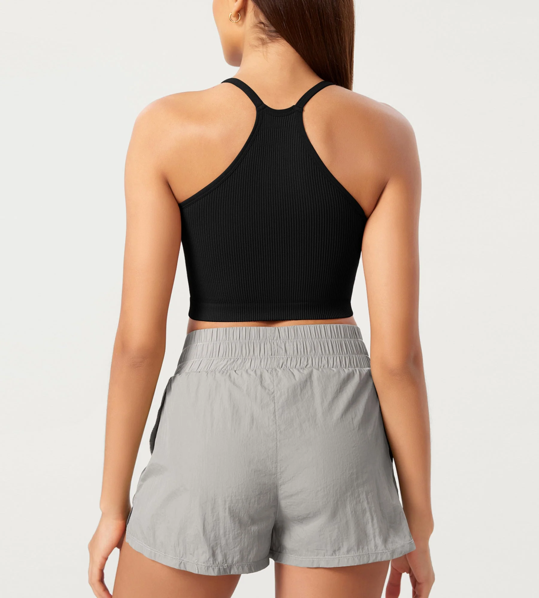 3-Pack Seamless Ribbed Crop Camisole - Image 94