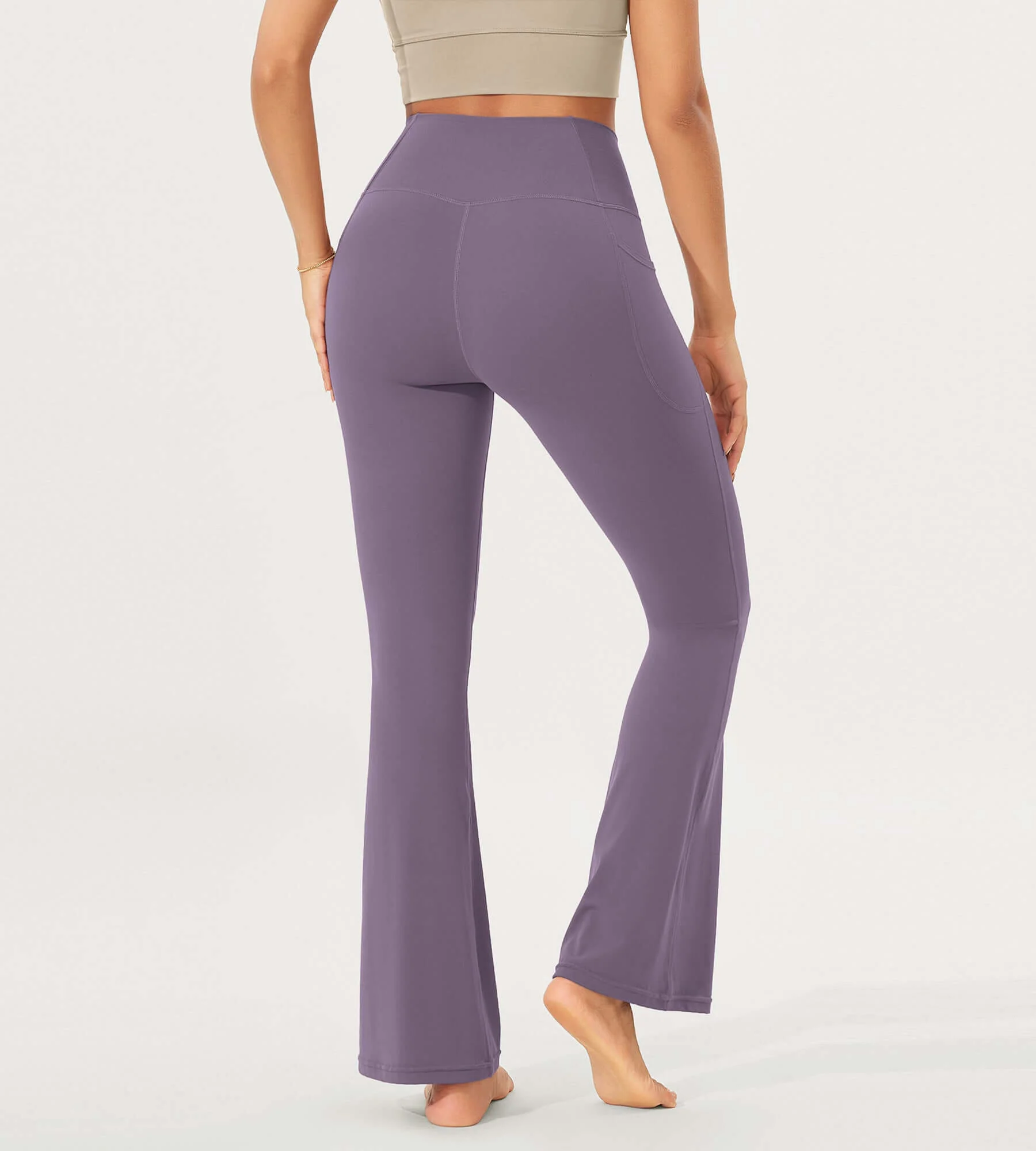 32" Cloud Feeling Bootcut Lounge Yoga Pants with Pockets - Image 18