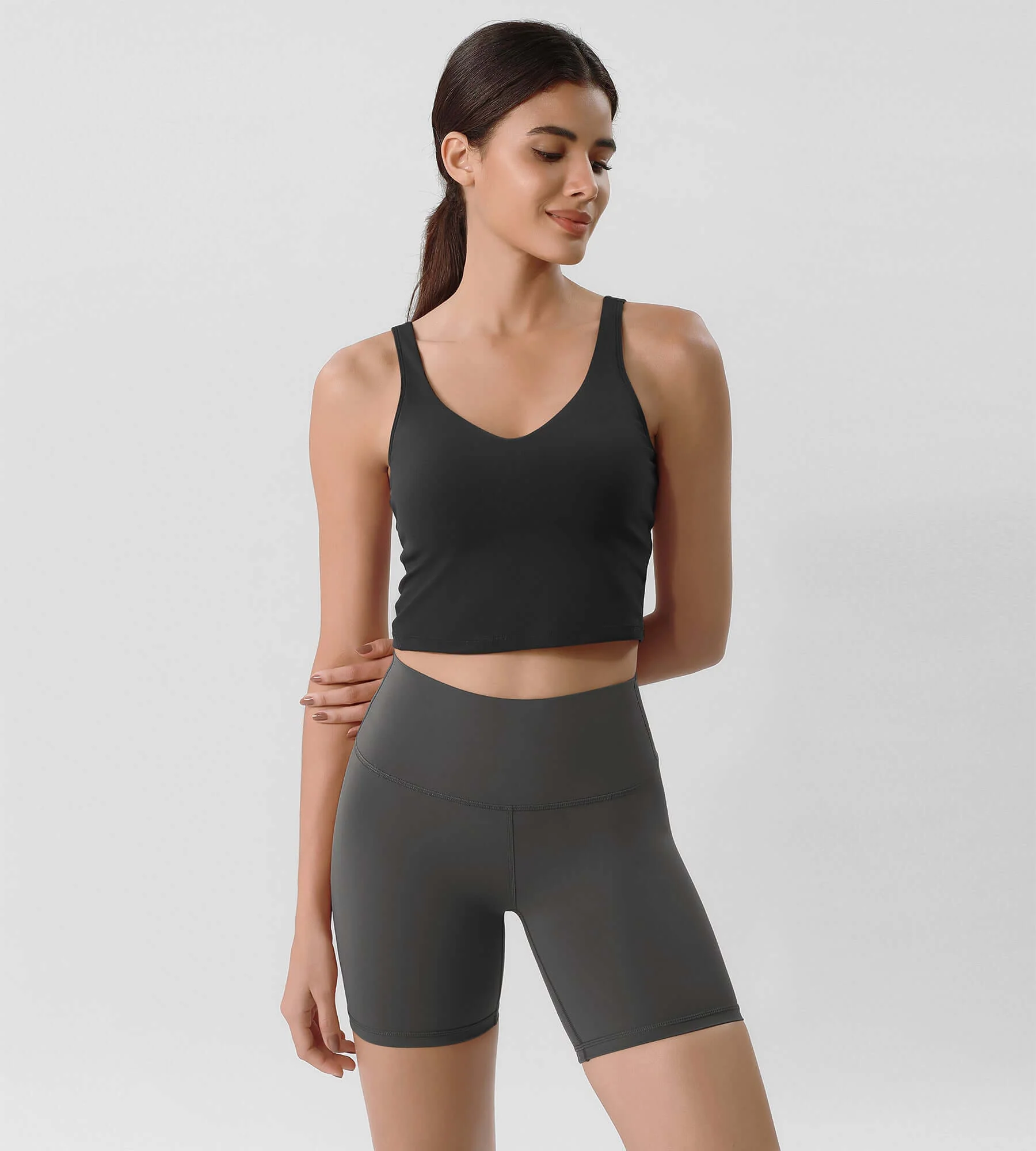 ODLIFT 6" High Waist Biker Shorts - Image 32