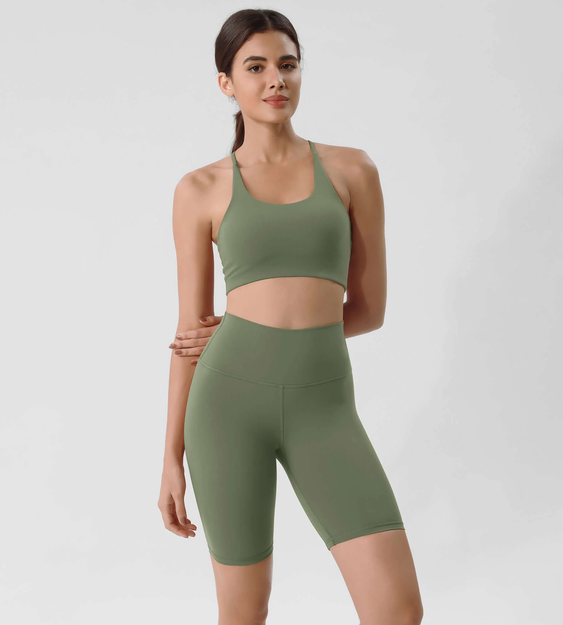 ODLIFT 8" High Waist Biker Shorts - Image 34