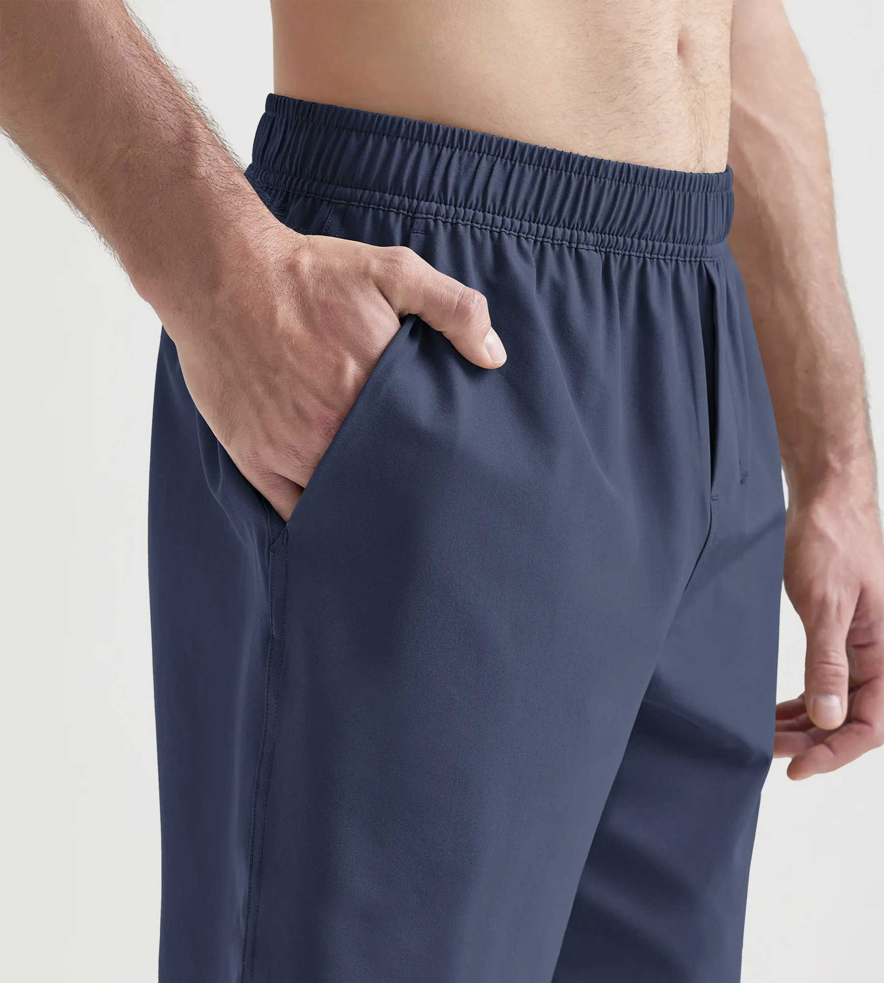 ODODOS 9" Inseam Men's Quick Dry Athletic Shorts with Pockets - Image 16