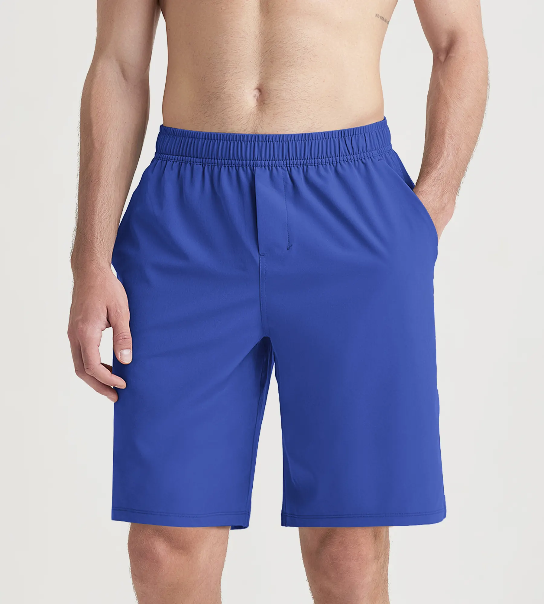 ODODOS 9" Inseam Men's Quick Dry Athletic Shorts with Pockets - Image 26