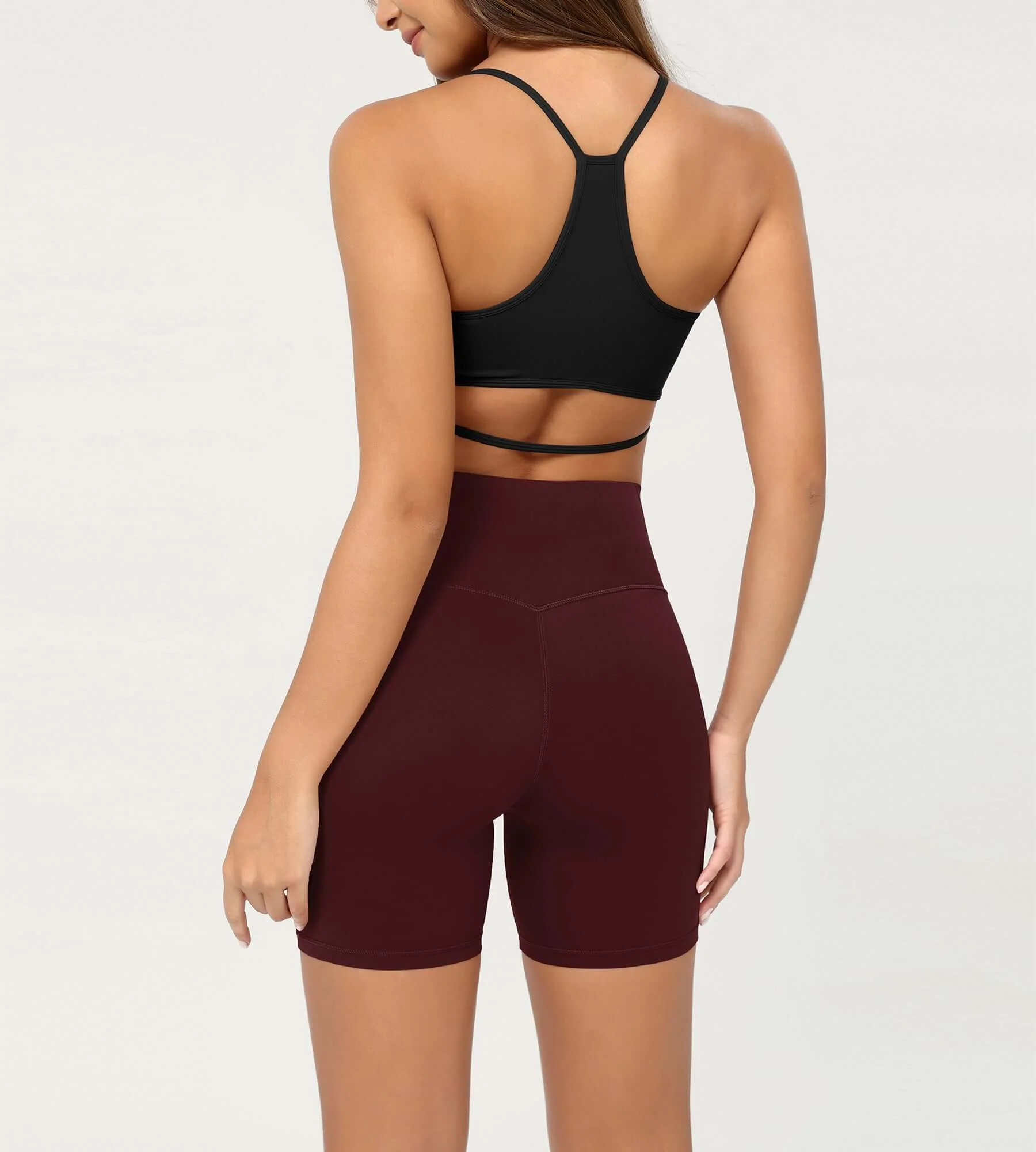 Cloud Feeling 6" Crossover Yoga Shorts - Image 20