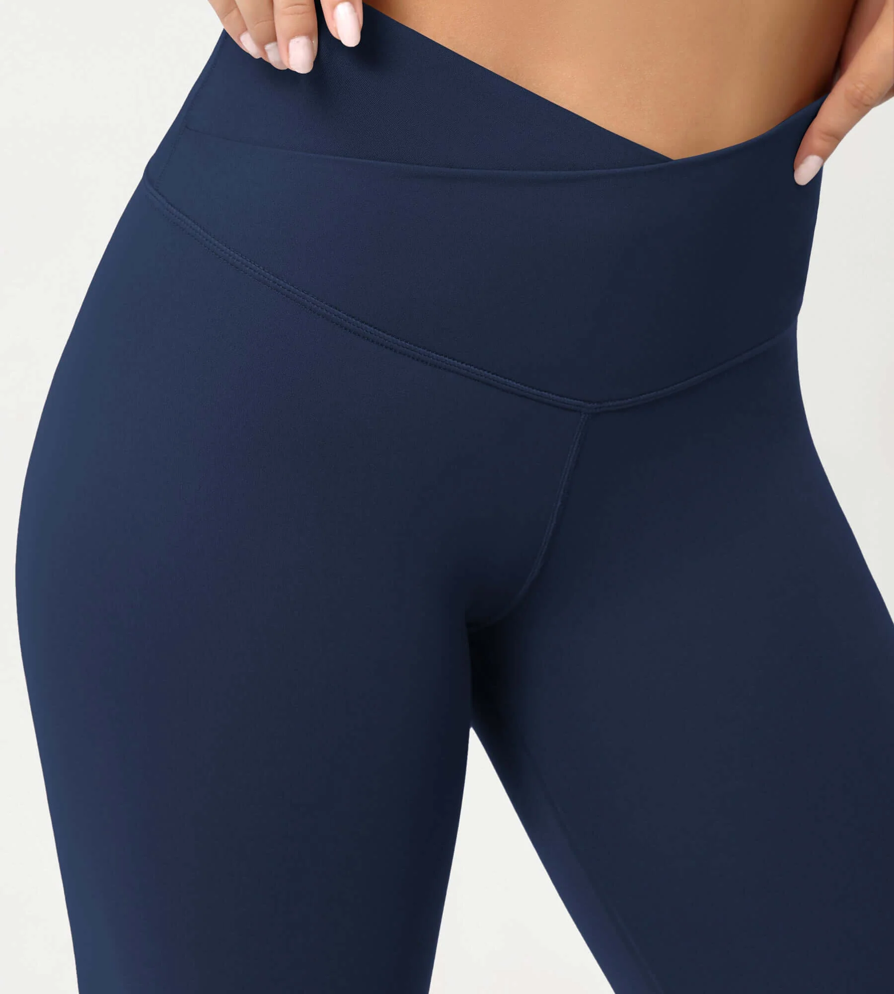 Cloud Feeling 8" Crossover Yoga Shorts - Image 73