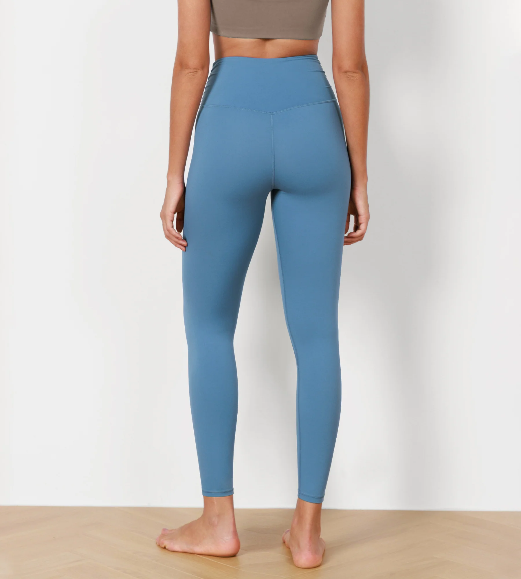 25" Cross Waist Running Leggings - Image 28