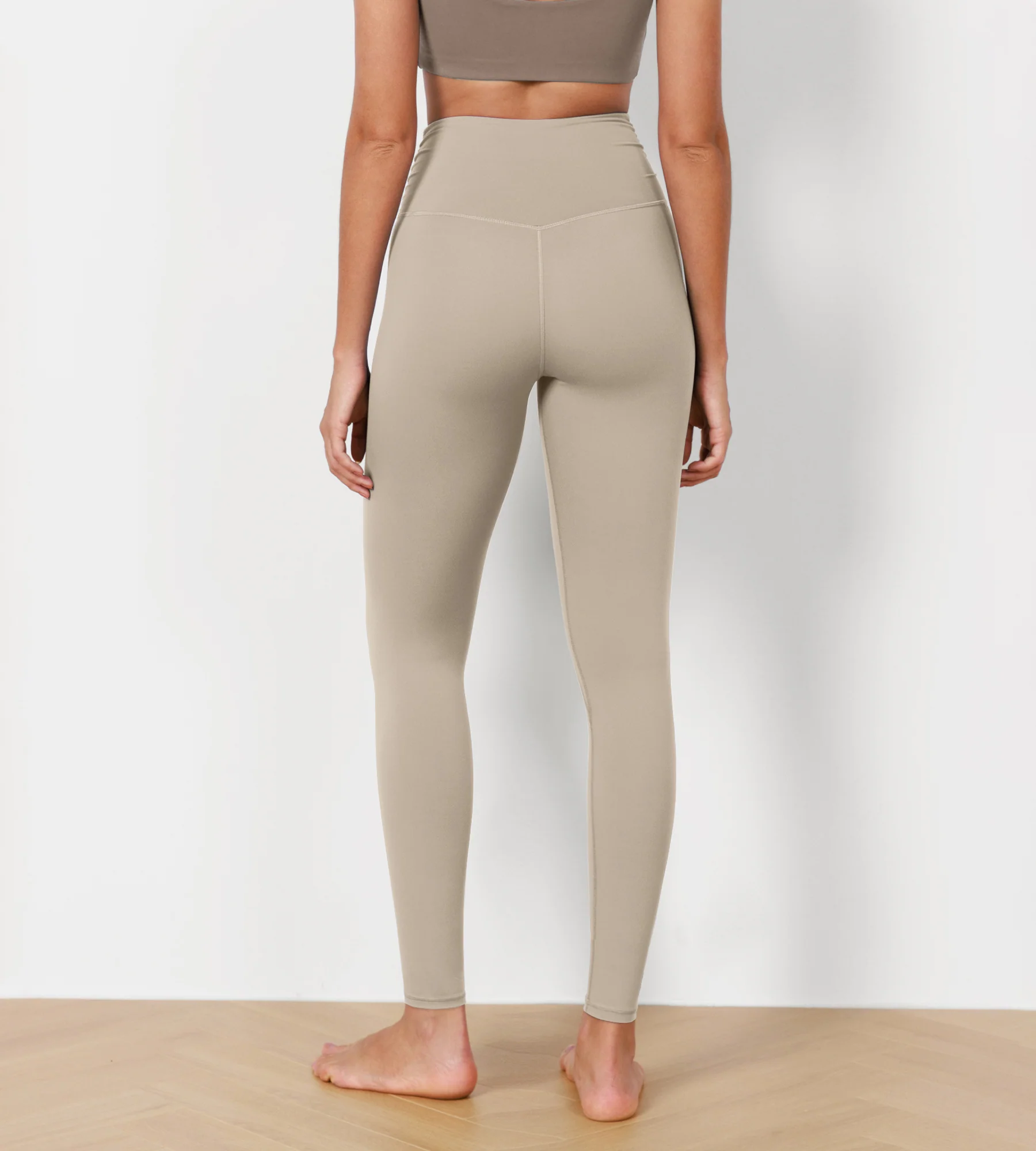 28" Cross Waist Sports Gym Yoga Leggings - Image 51