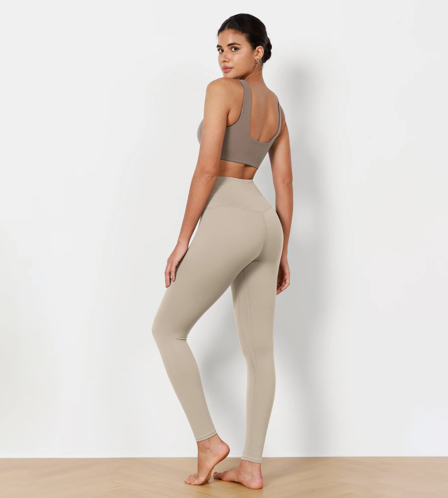 28" Cross Waist Sports Gym Yoga Leggings - Image 52