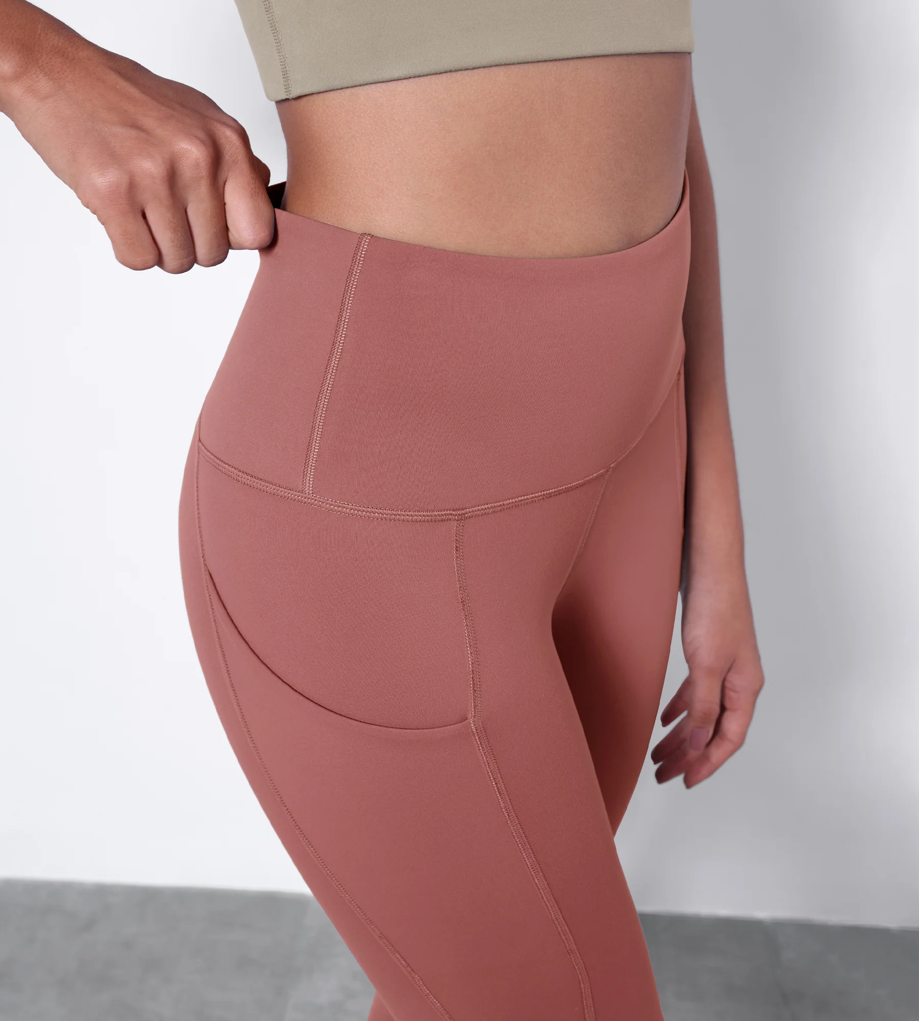 28" High Waisted Yoga Leggings with Pockets - Image 41