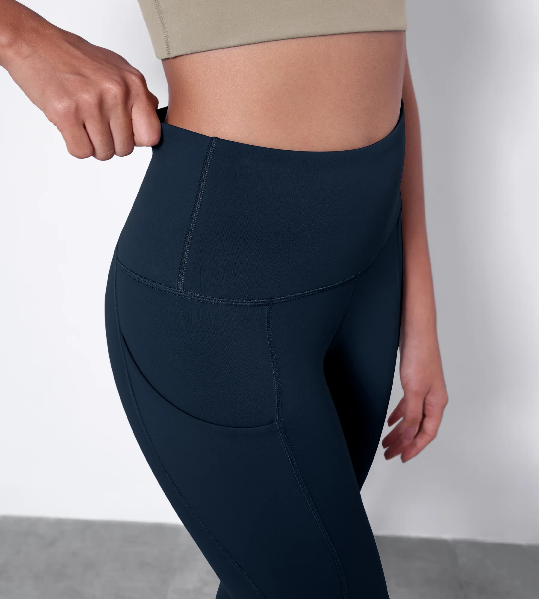 28" High Waisted Yoga Leggings with Pockets - Image 45