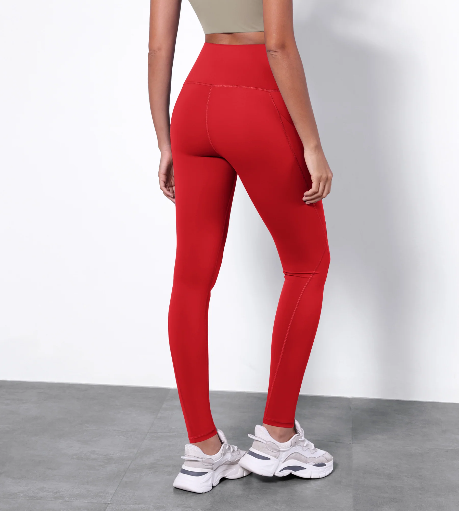 28" High Waisted Yoga Leggings with Pockets - Image 52