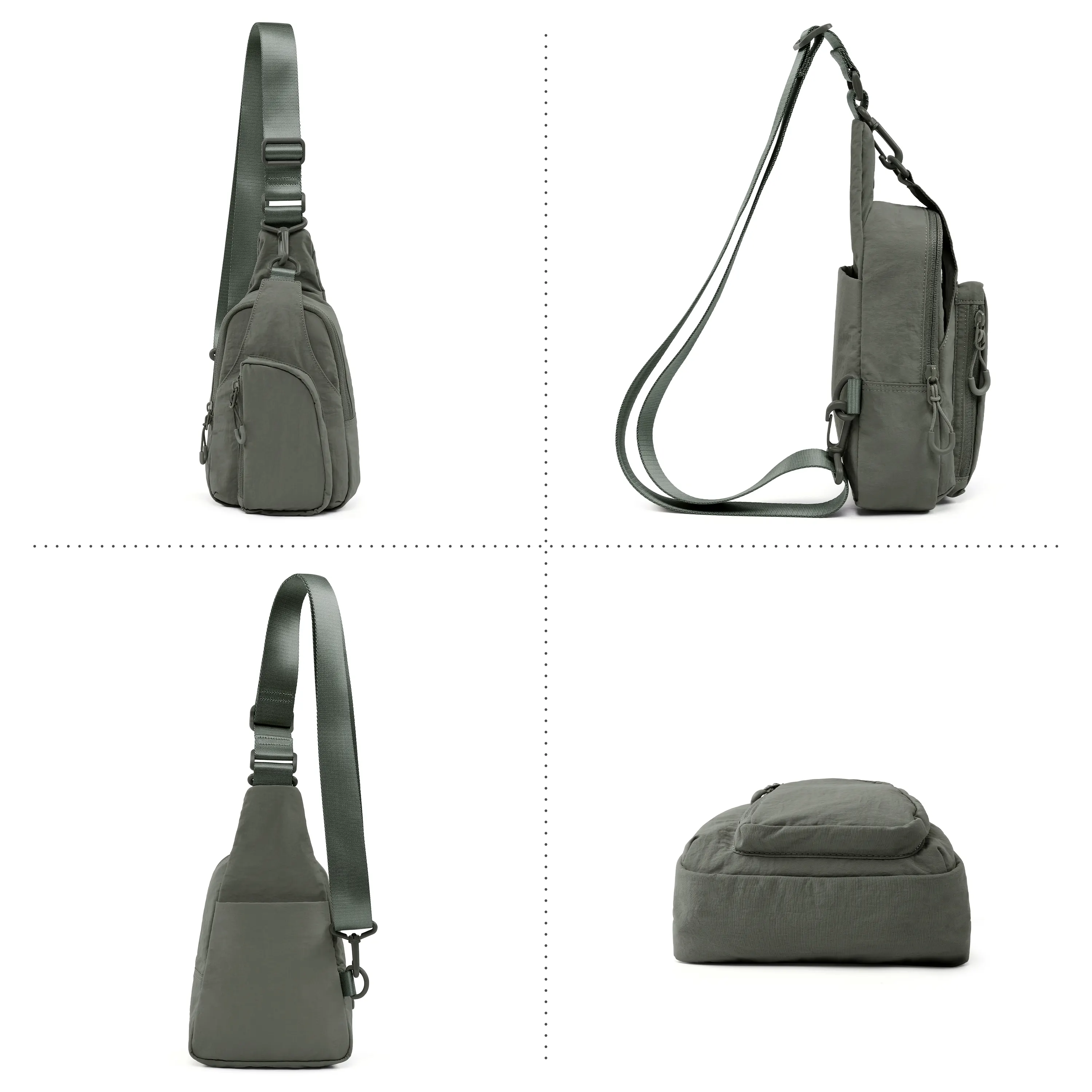 Lightweight Sling Bag with Adjustable Straps - Image 28