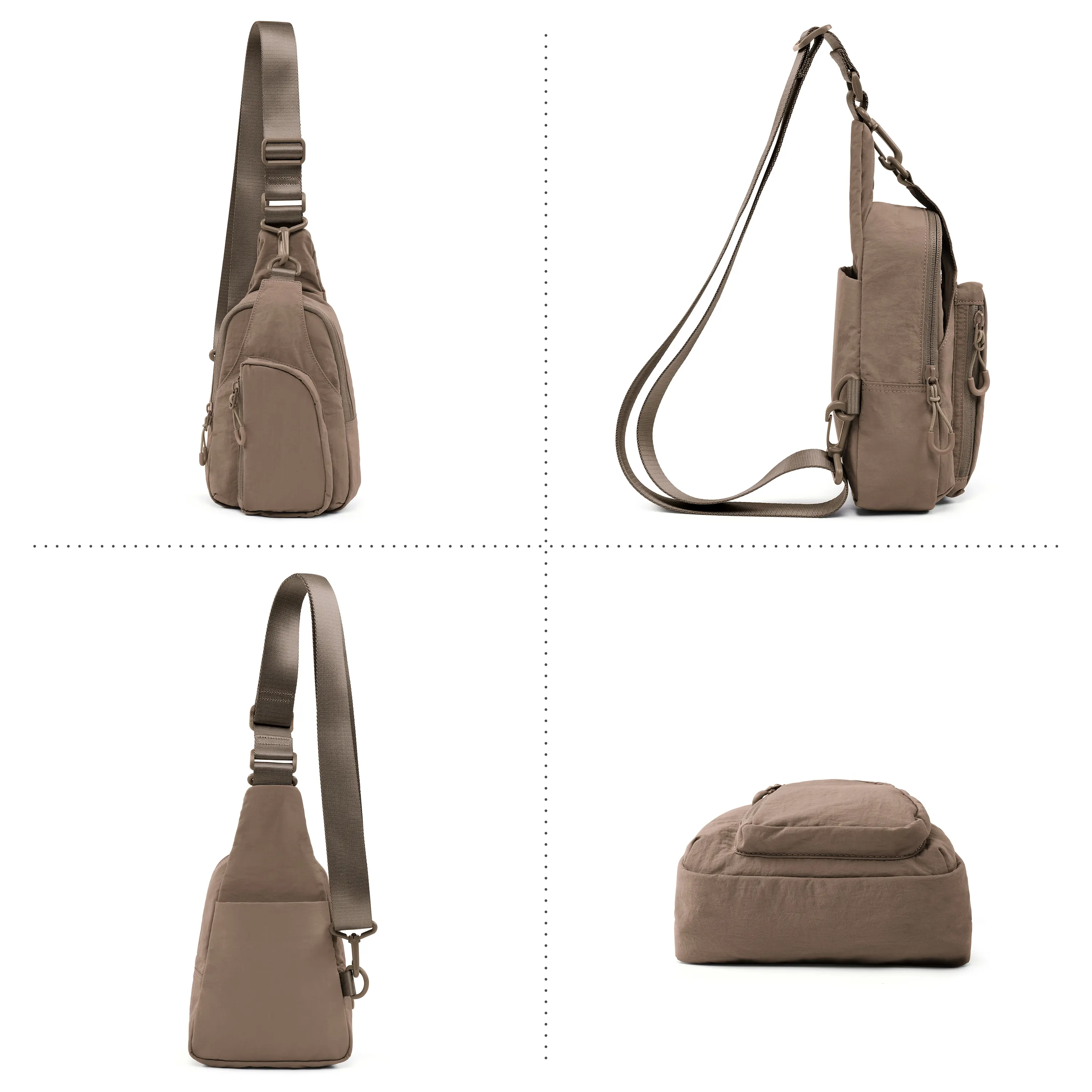 Lightweight Sling Bag with Adjustable Straps - Image 34